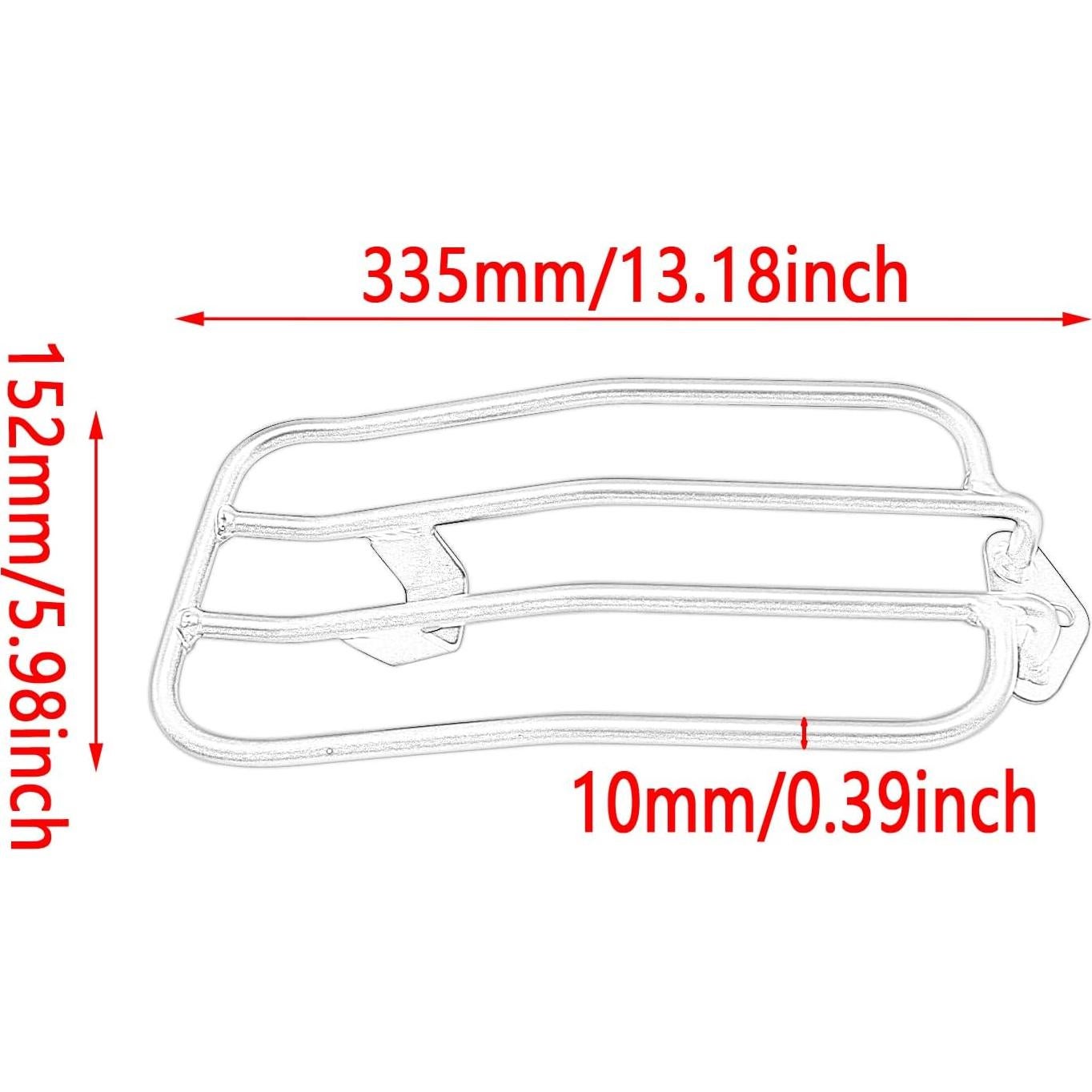 Portaequipajes trasero JUNJUMOTO para CMX 300/500 Rebel 2017-2025
