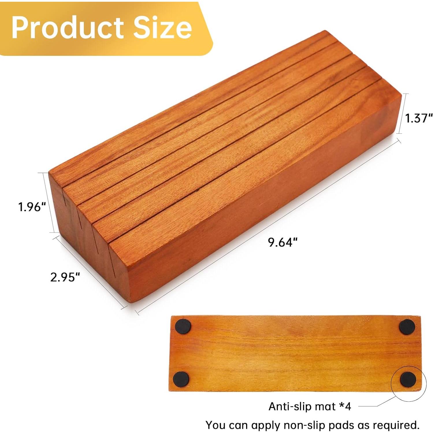 Juego de Soporte para Cartas de Madera Iswabard - Set de 2