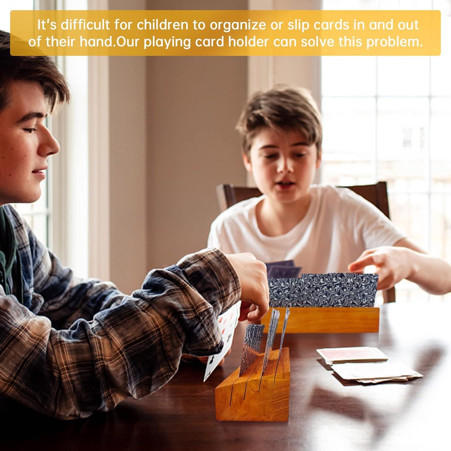 Juego de Soporte para Cartas de Madera Iswabard - Set de 2