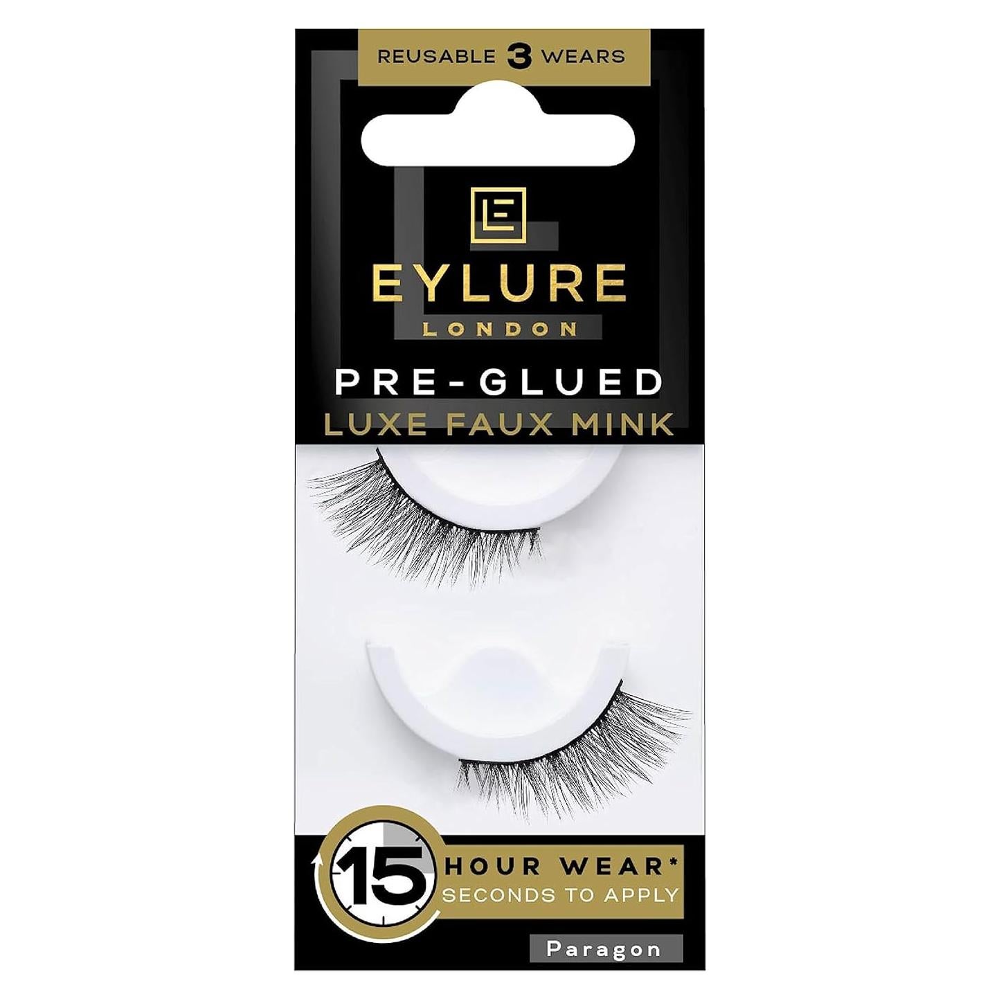 Pestañas Postizas Eylure Luxe Faux Mink Paragon 1 Par