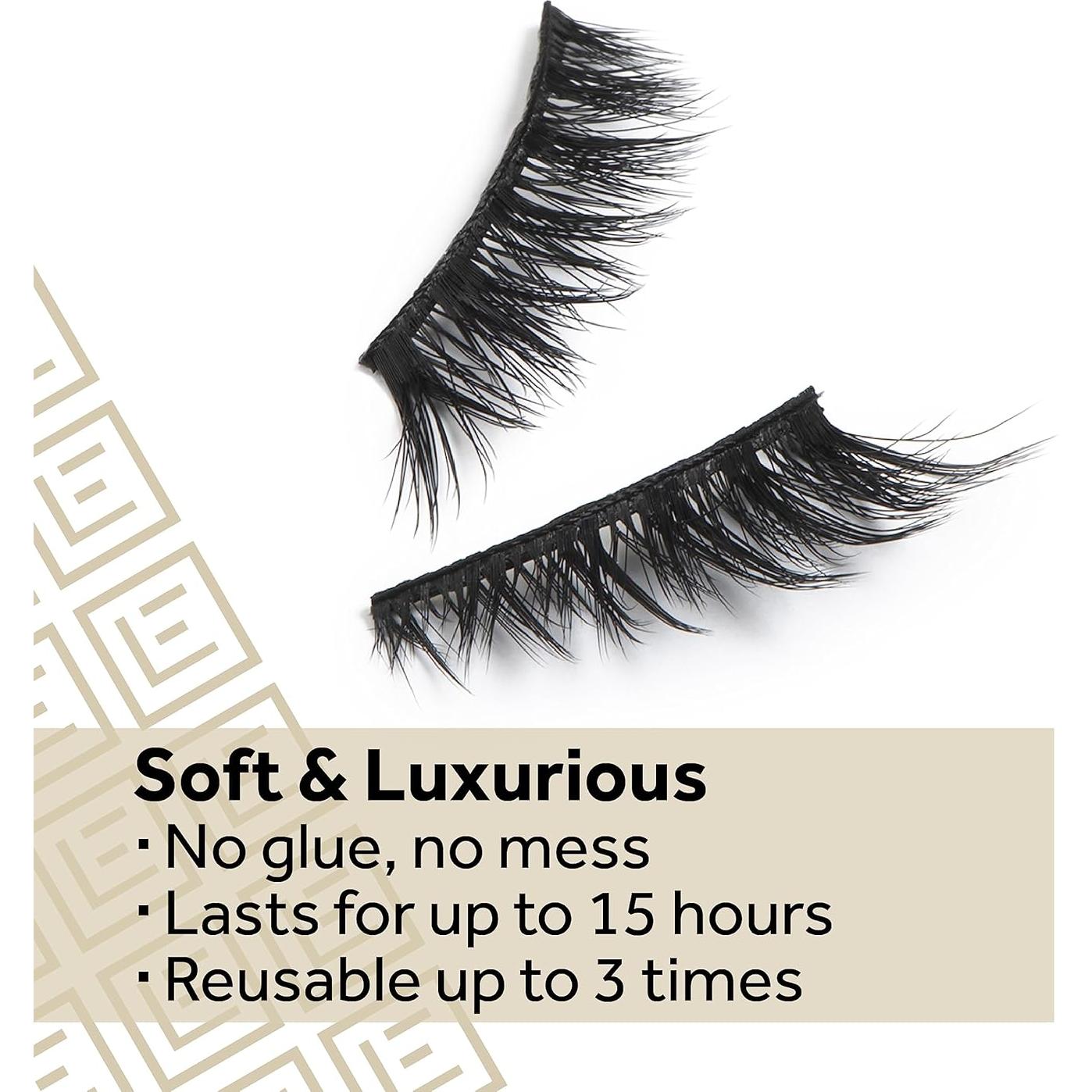 Pestañas Postizas Eylure Luxe Faux Mink Paragon 1 Par