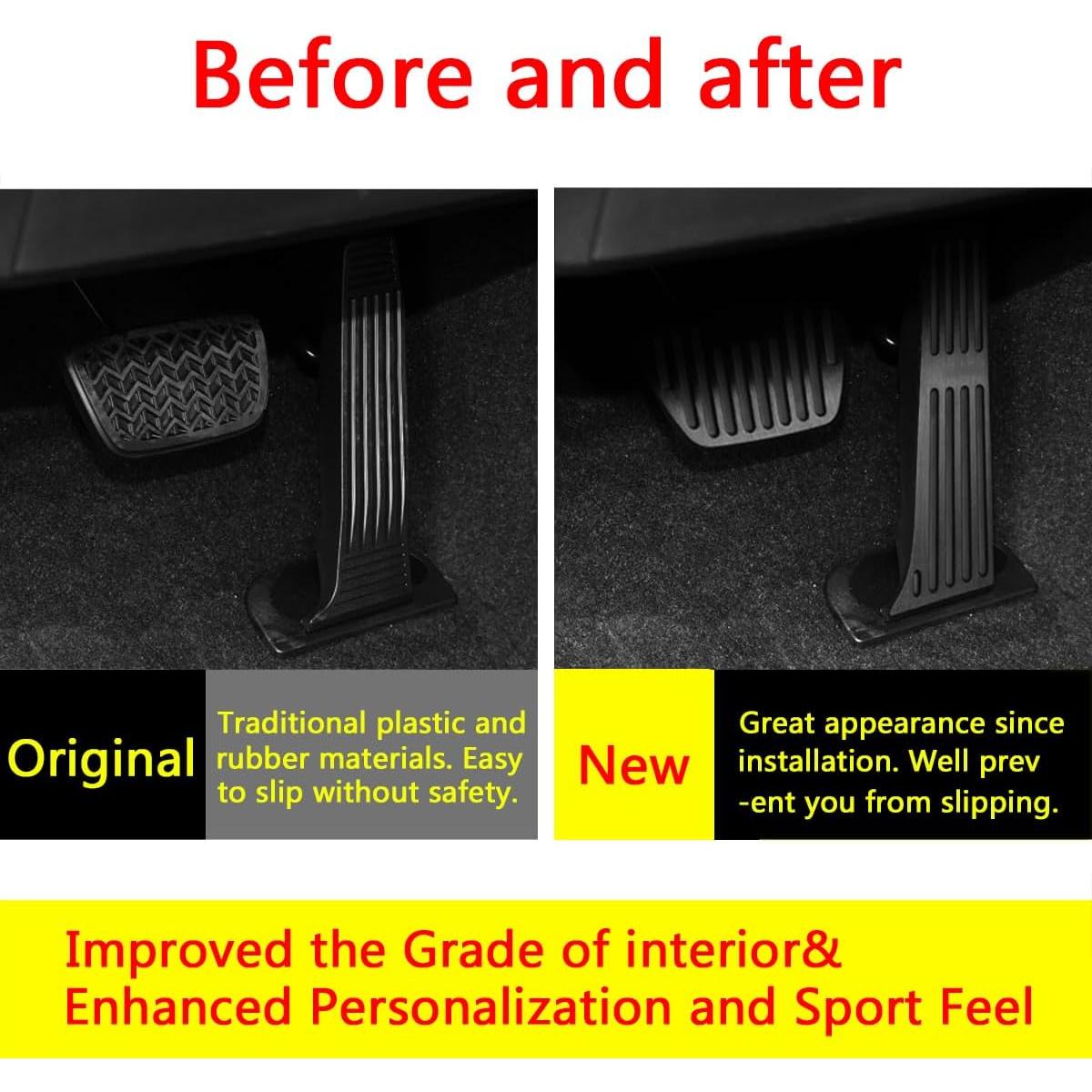 Cubierta de Pedal de Gas y Freno GZJUNFUGJ para Toyota/Lexus