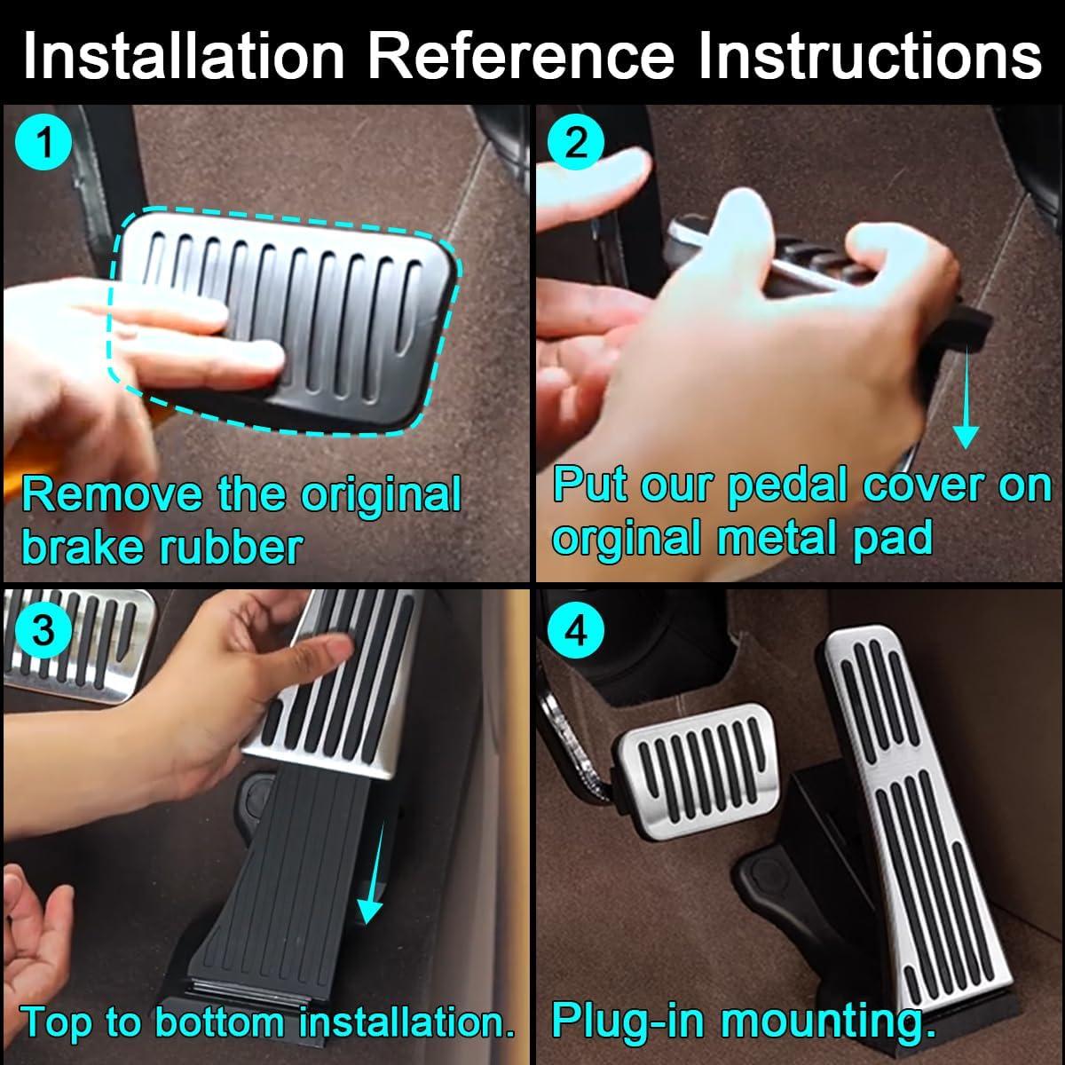 Cubierta de Pedal de Gas y Freno GZJUNFUGJ para Toyota/Lexus