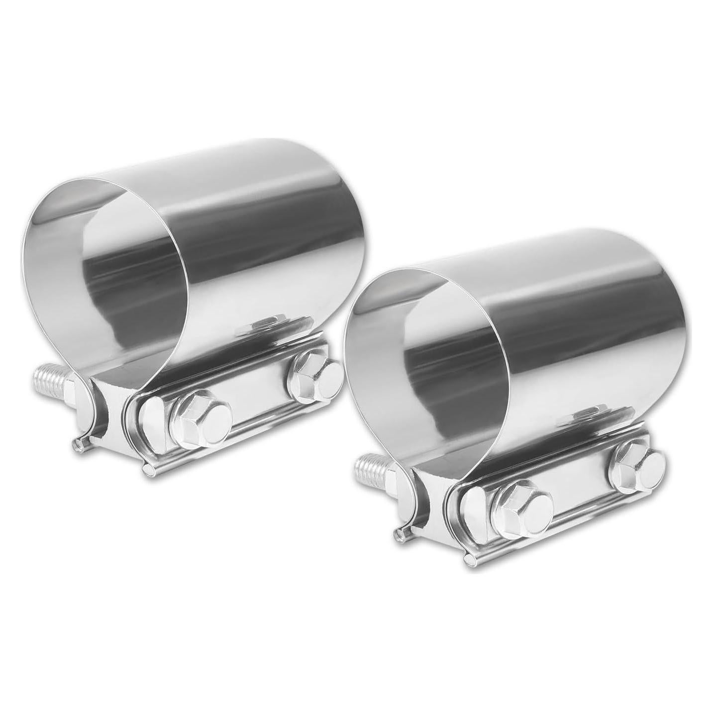 Abrazadera de escape RGOAANC 2" acero inoxidable 304 - 2 unidades