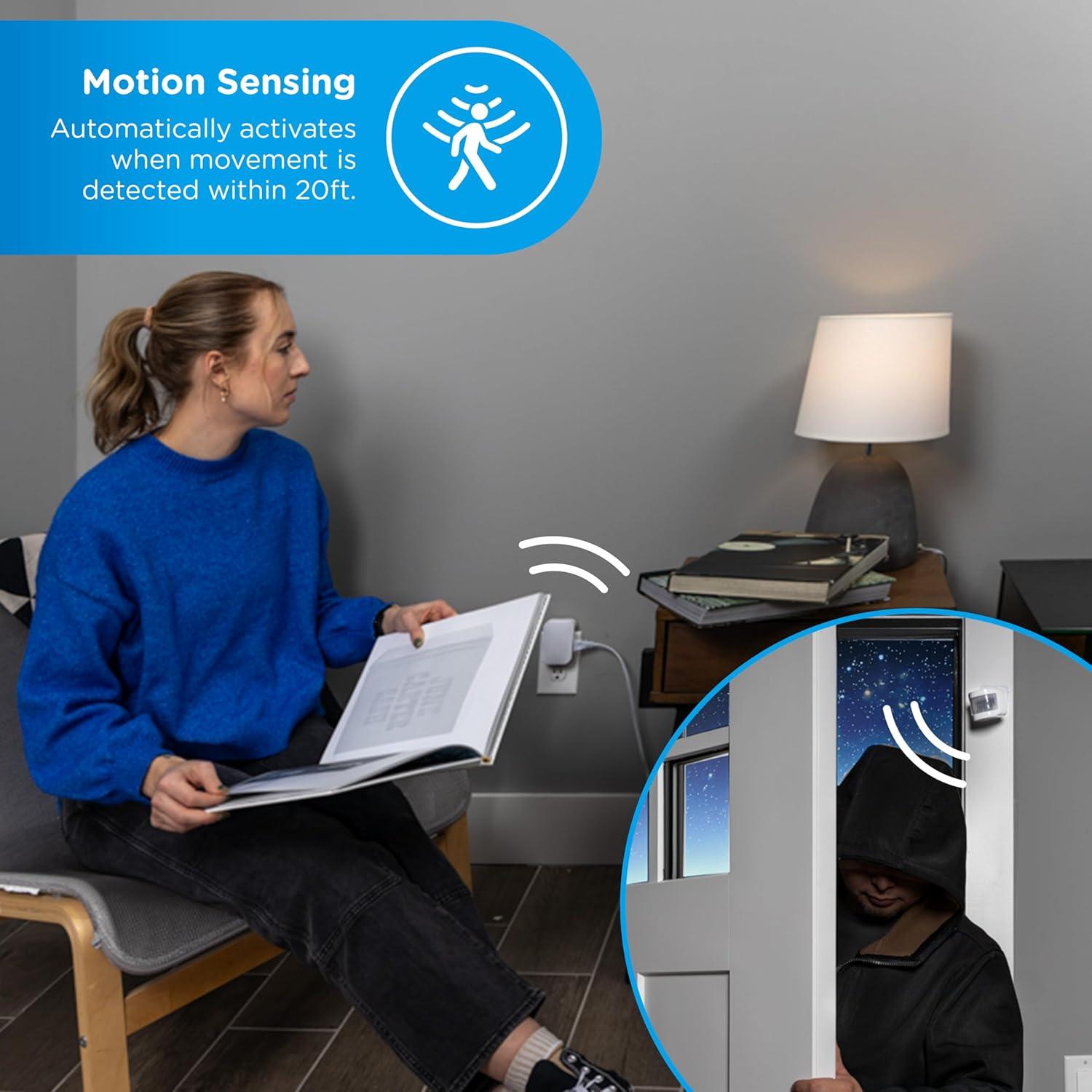 Enchufe Inteligente Enbrighten VIBE con Sensor de Movimiento