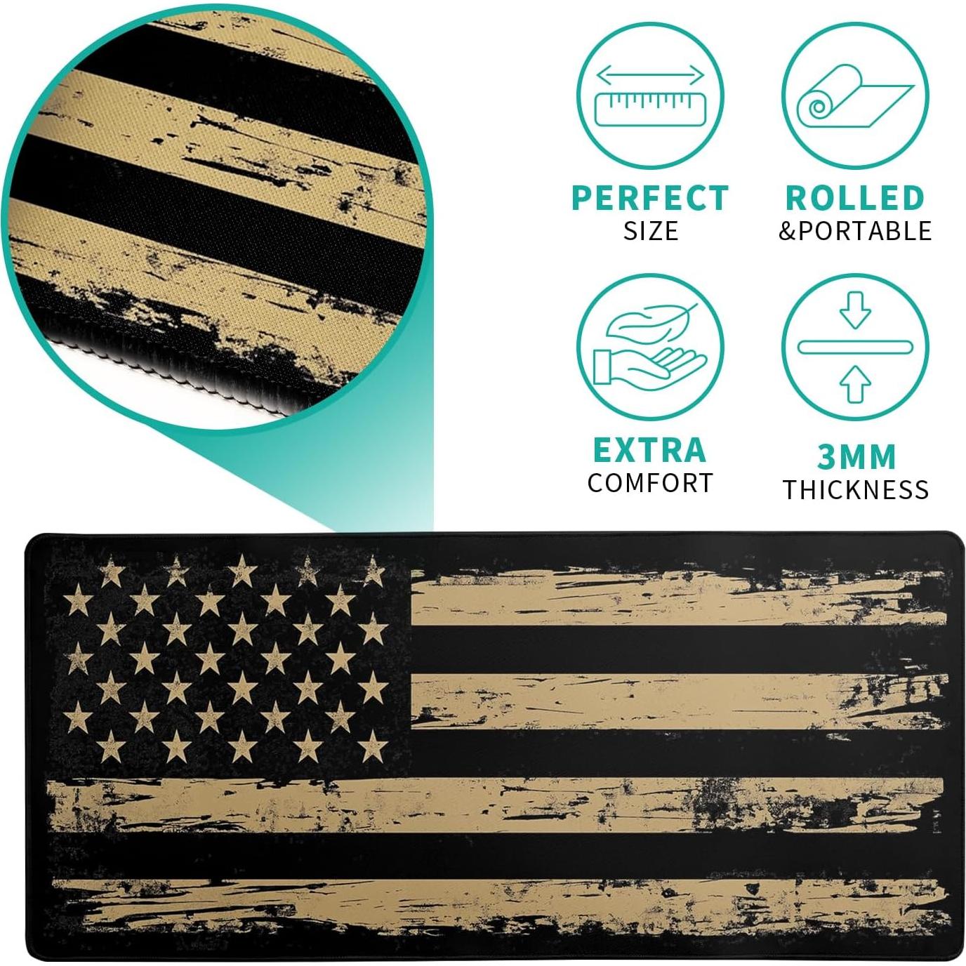 Alfombrilla de Ratón Extendida omosri 80x30 cm Antideslizante