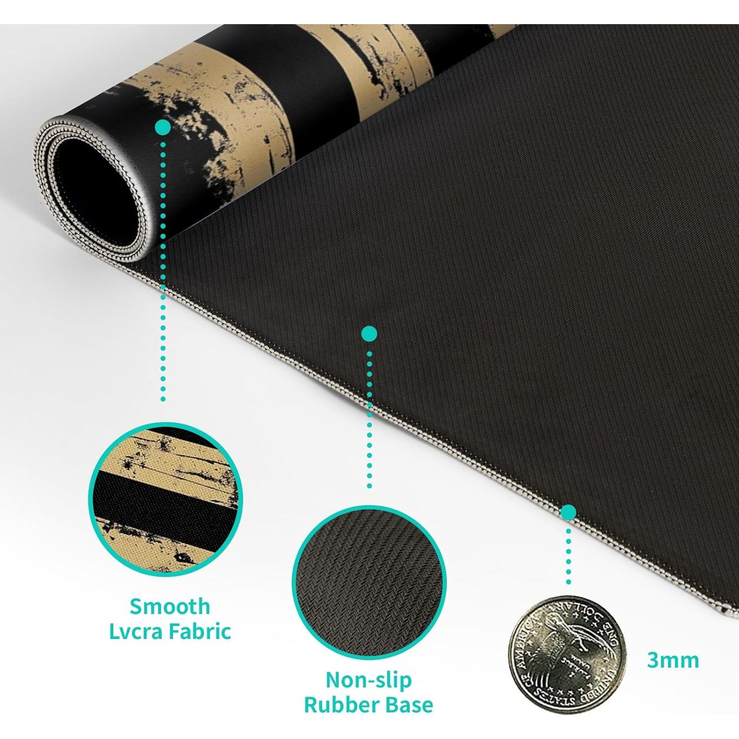 Alfombrilla de Ratón Extendida omosri 80x30 cm Antideslizante