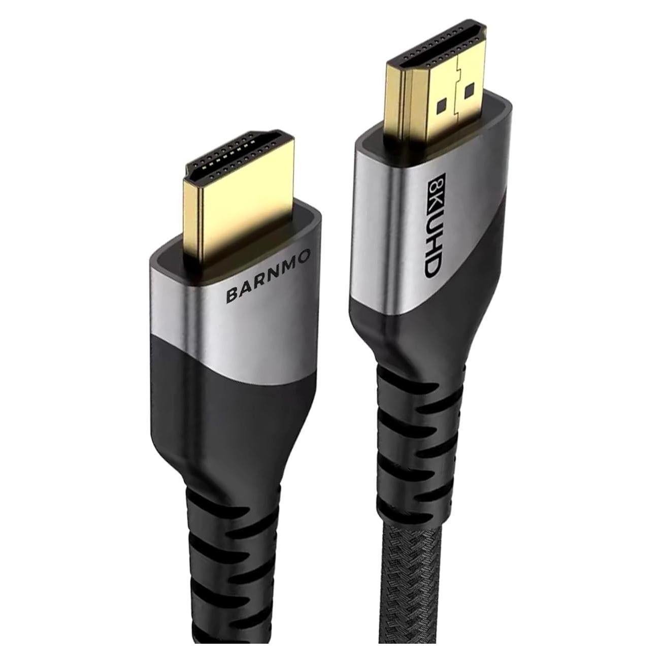 Cable HDMI 8K 2.1 BARNMO Ultra Alta Velocidad 1 m 48 Gbps
