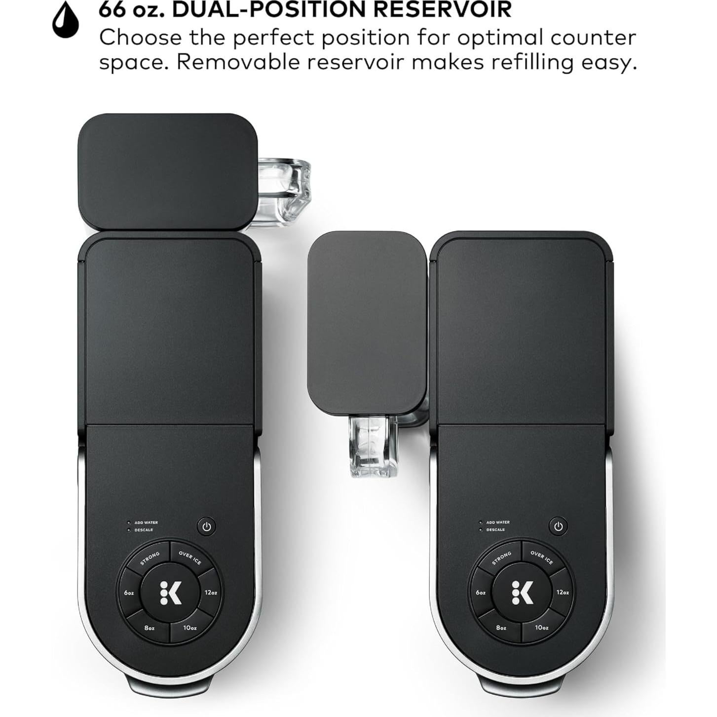 Cafetera Keurig K-Supreme 1 Porción Negro 1.96L MultiStream