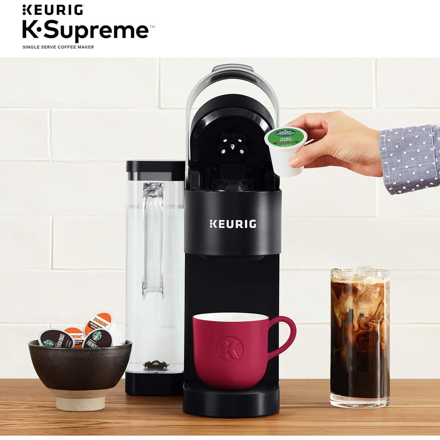 Cafetera Keurig K-Supreme 1 Porción Negro 1.96L MultiStream