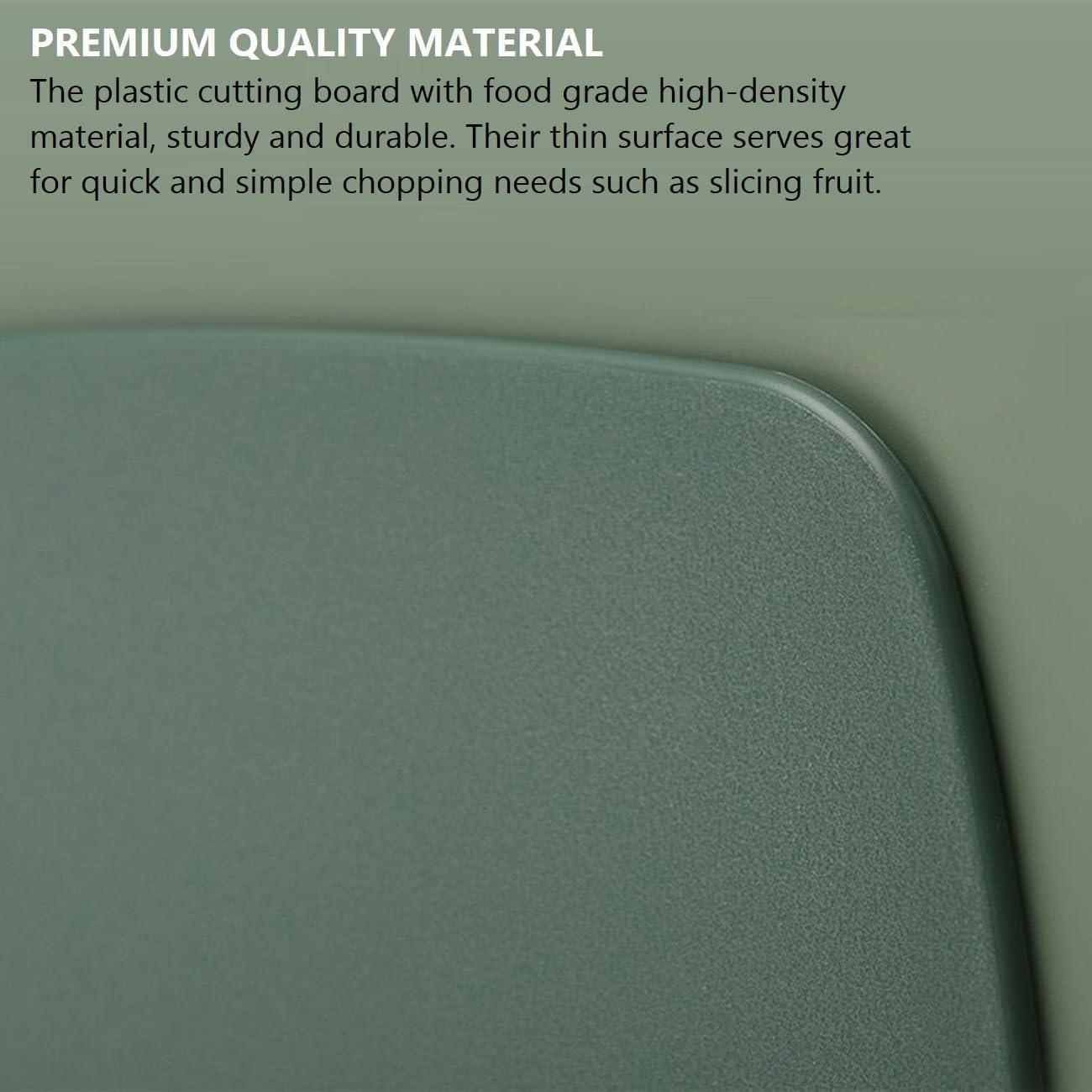 Juego de 3 Tablas de Cortar BanYakong de Plástico Verde