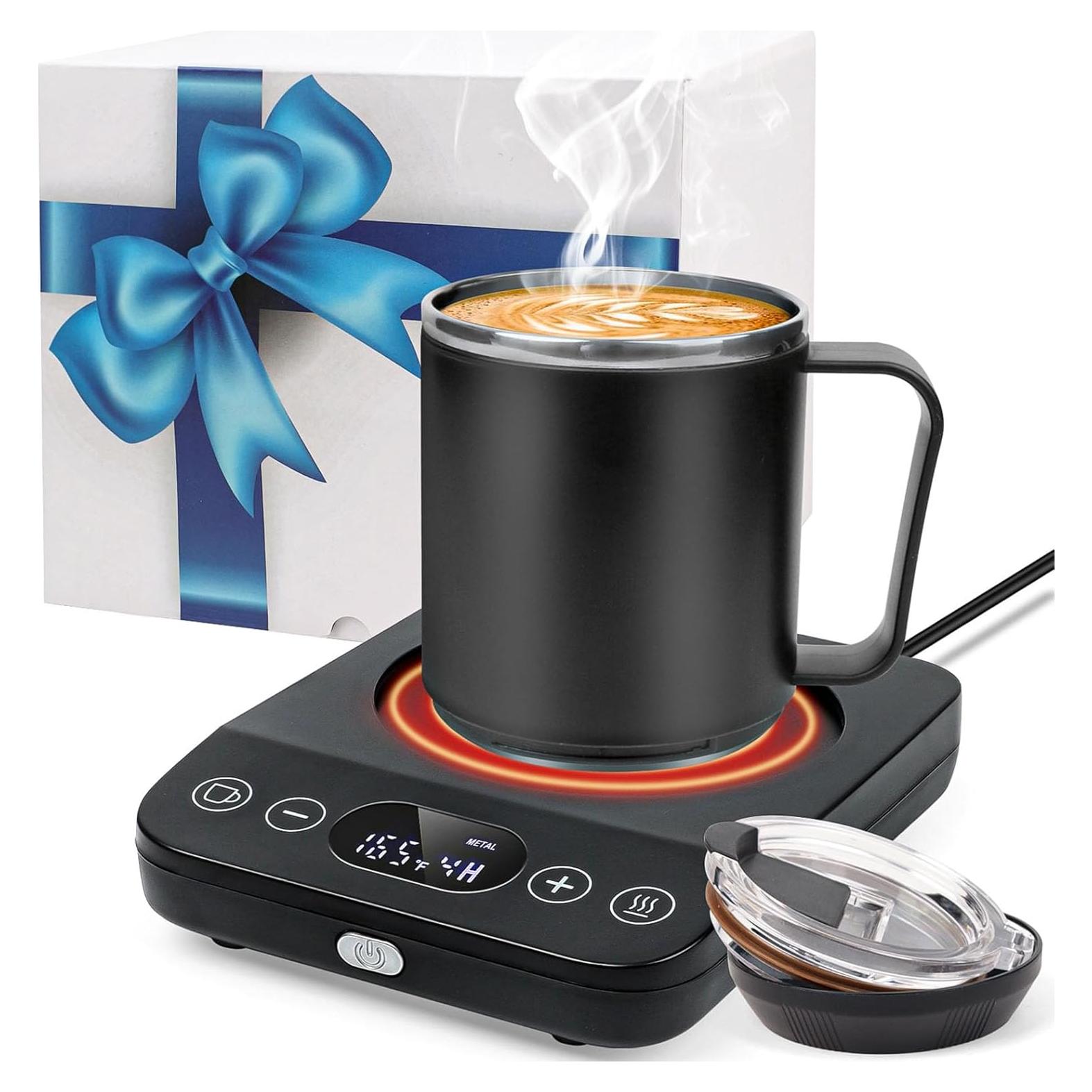 Calentador de Tazas Clinuse 30W con Taza 15.5oz Negro