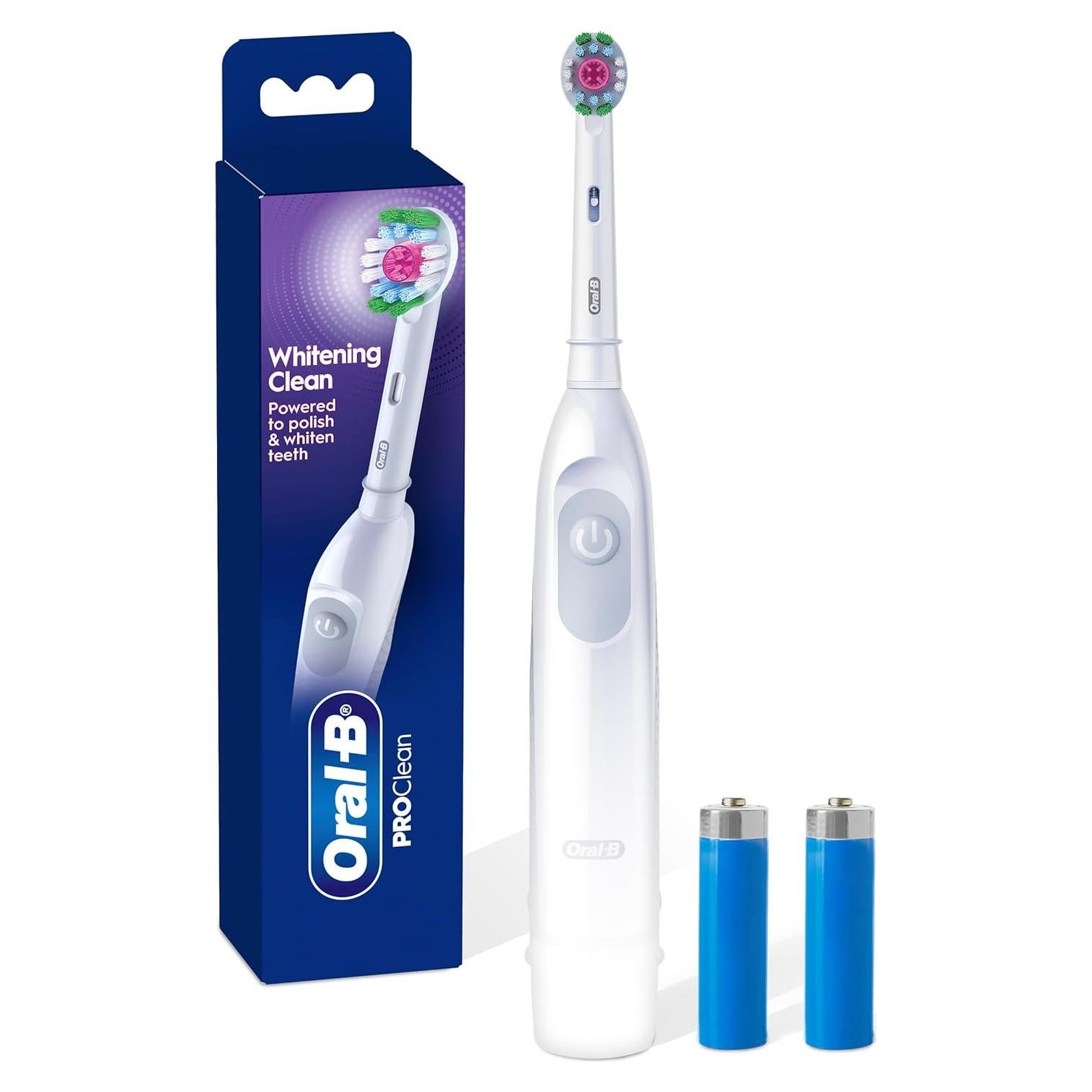 Cepillo de Dientes a Batería Oral-B Pro 100 3D Blanco