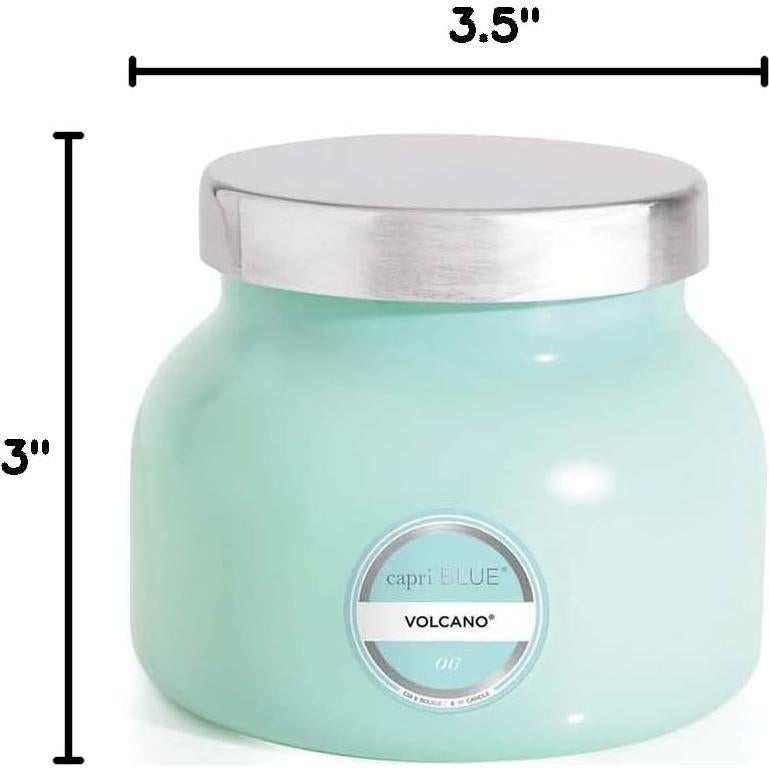 Vela Aromática Capri Blue Volcano 226.8 g Aqua - Cera de Soja