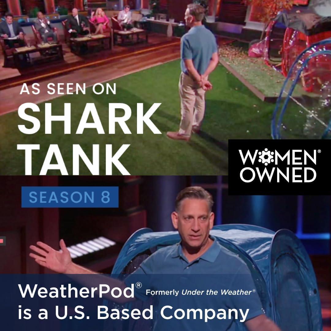 Tienda Pop-Up Under The Weather Rojo para 1 Persona