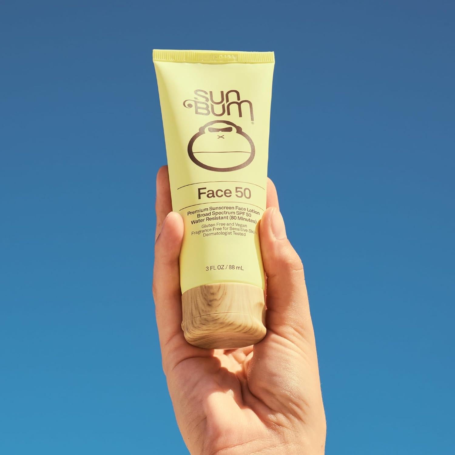 Sun Bum Loción Facial Solar SPF 50 Hidratante 85 g