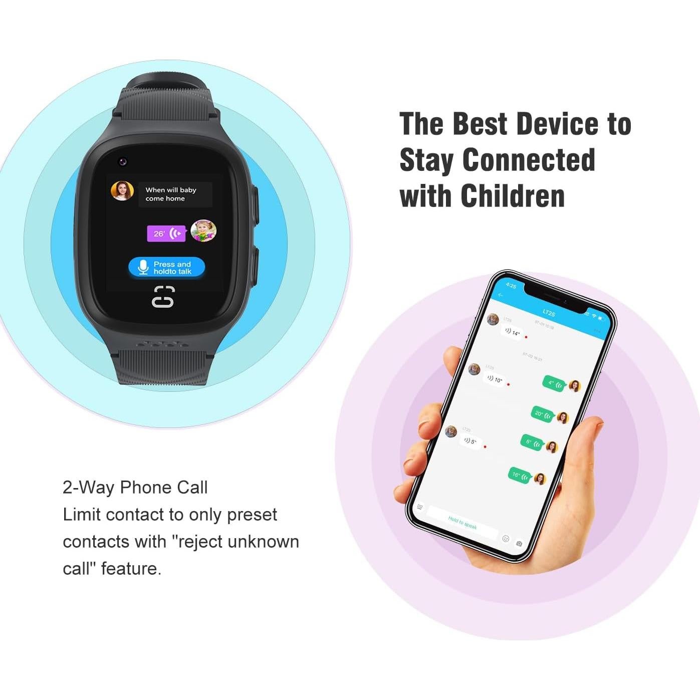 Reloj Inteligente 4G para Niños Tykjszgs con GPS y Videollamadas