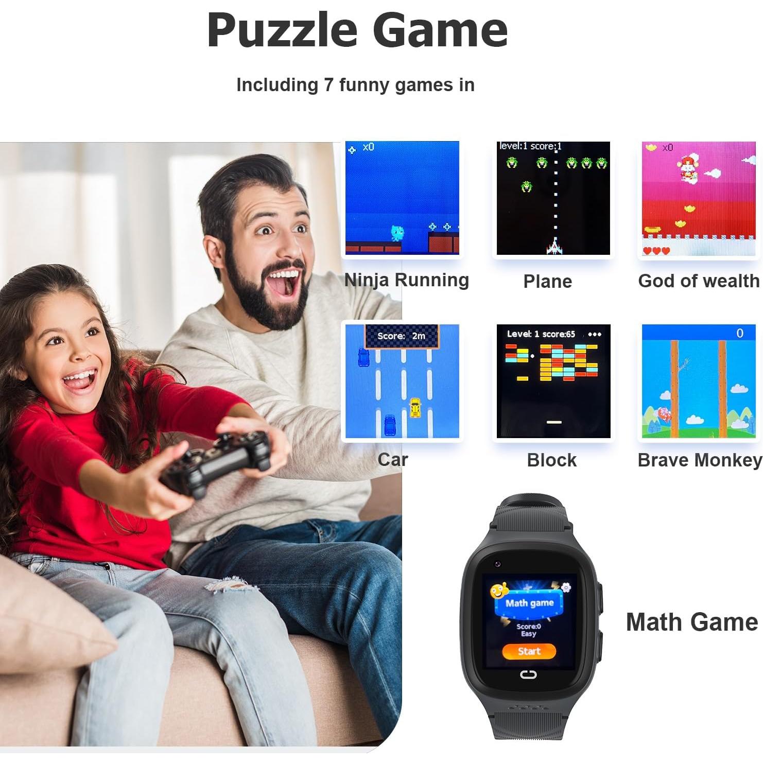 Reloj Inteligente 4G para Niños Tykjszgs con GPS y Videollamadas