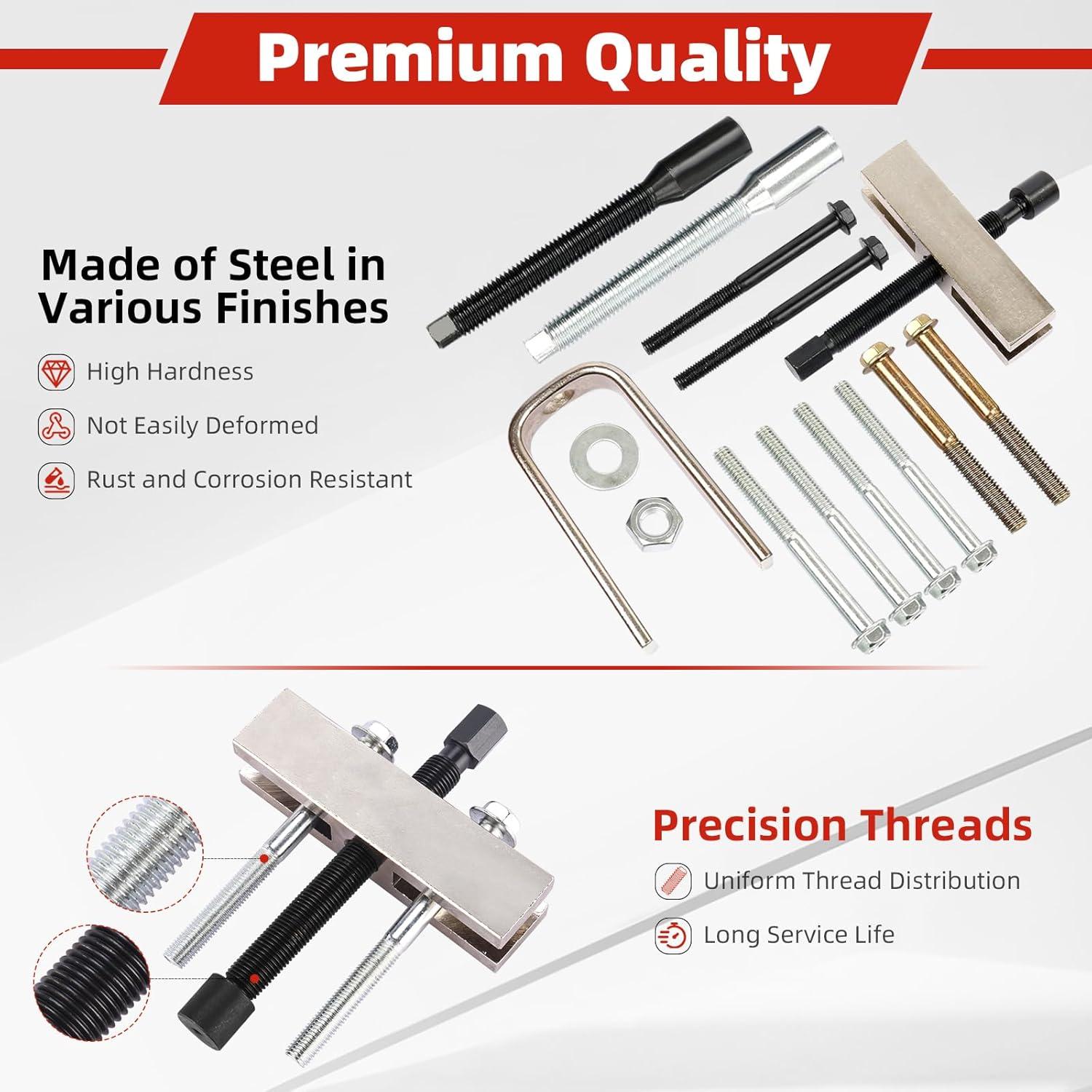 Extractor de Volante 8MILELAKE con Estuche y Tornillos