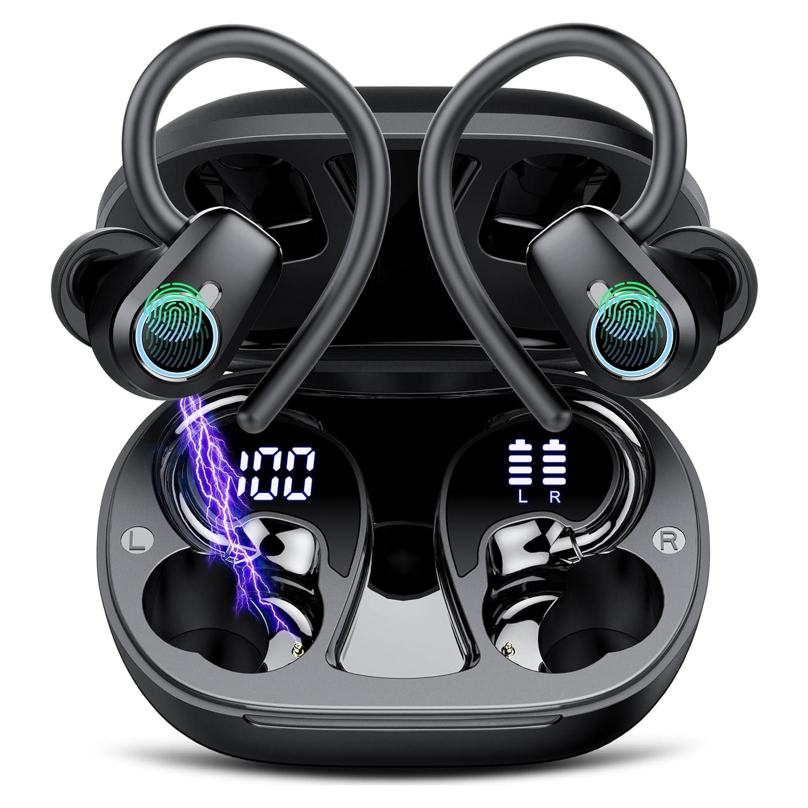 Auriculares Inalámbricos Poounur H9 Bluetooth 5.3 IP7 50H