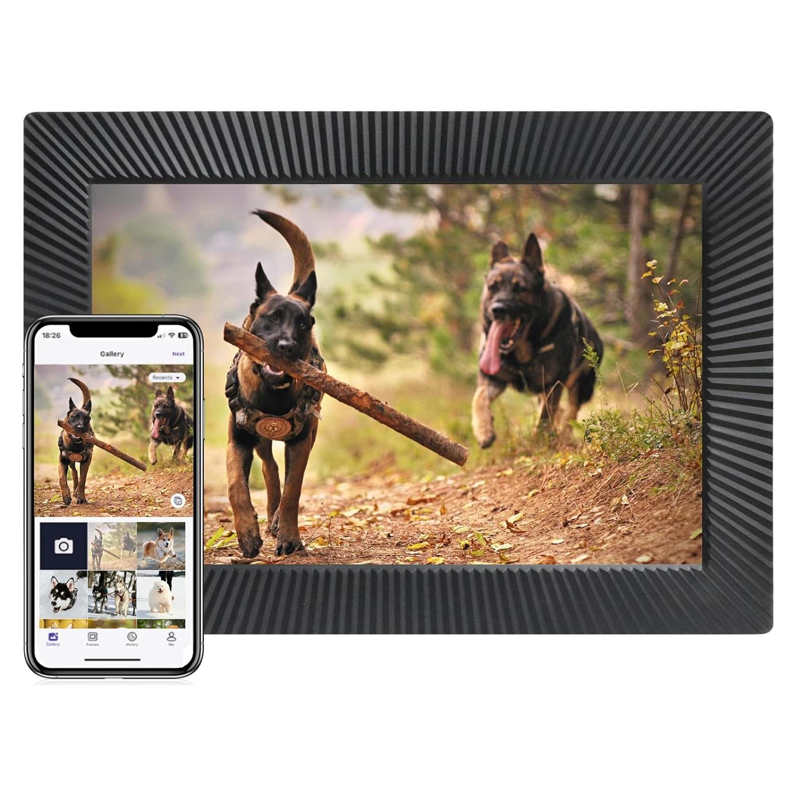 Marco de Fotos Digital TMC 10.1" WiFi Pantalla Táctil HD