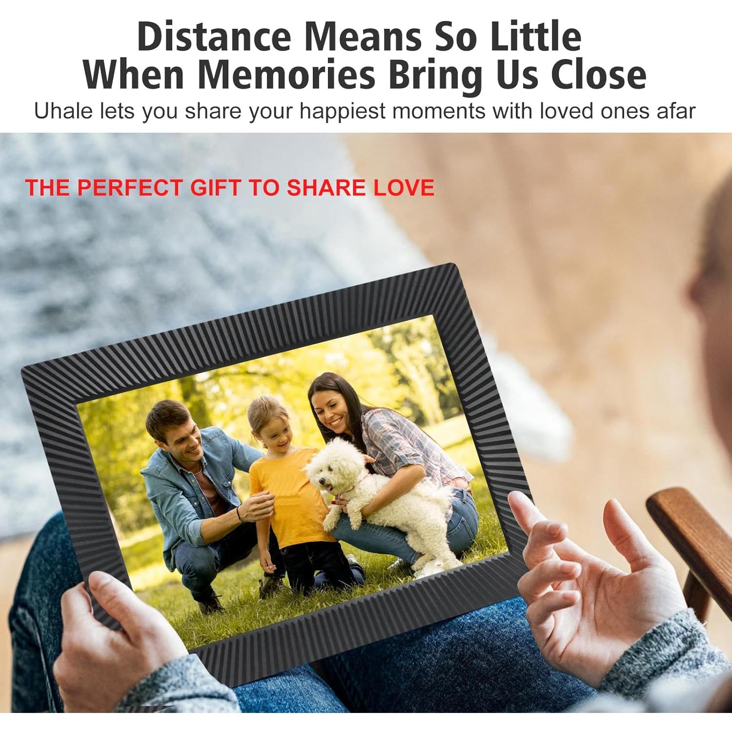 Marco de Fotos Digital TMC 10.1" WiFi Pantalla Táctil HD