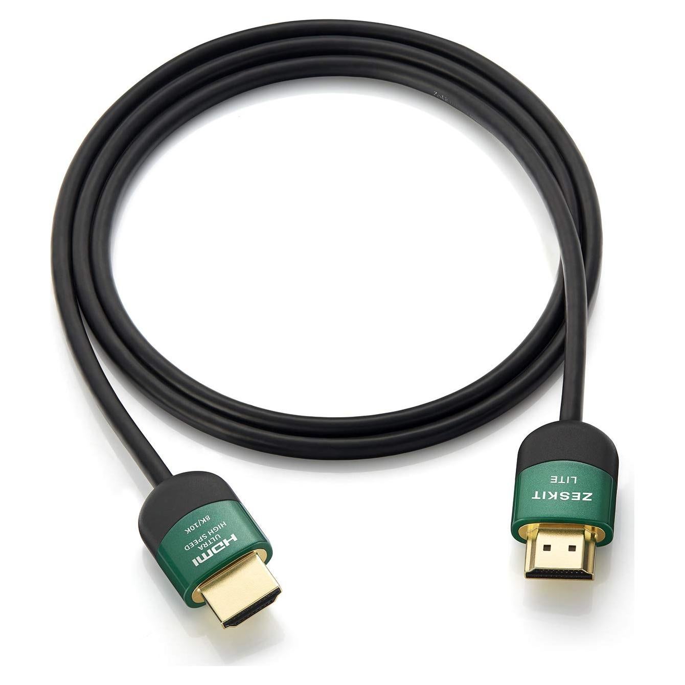 Cable HDMI Ultra Alta Velocidad Zeskit Lite 0.5m 48Gbps