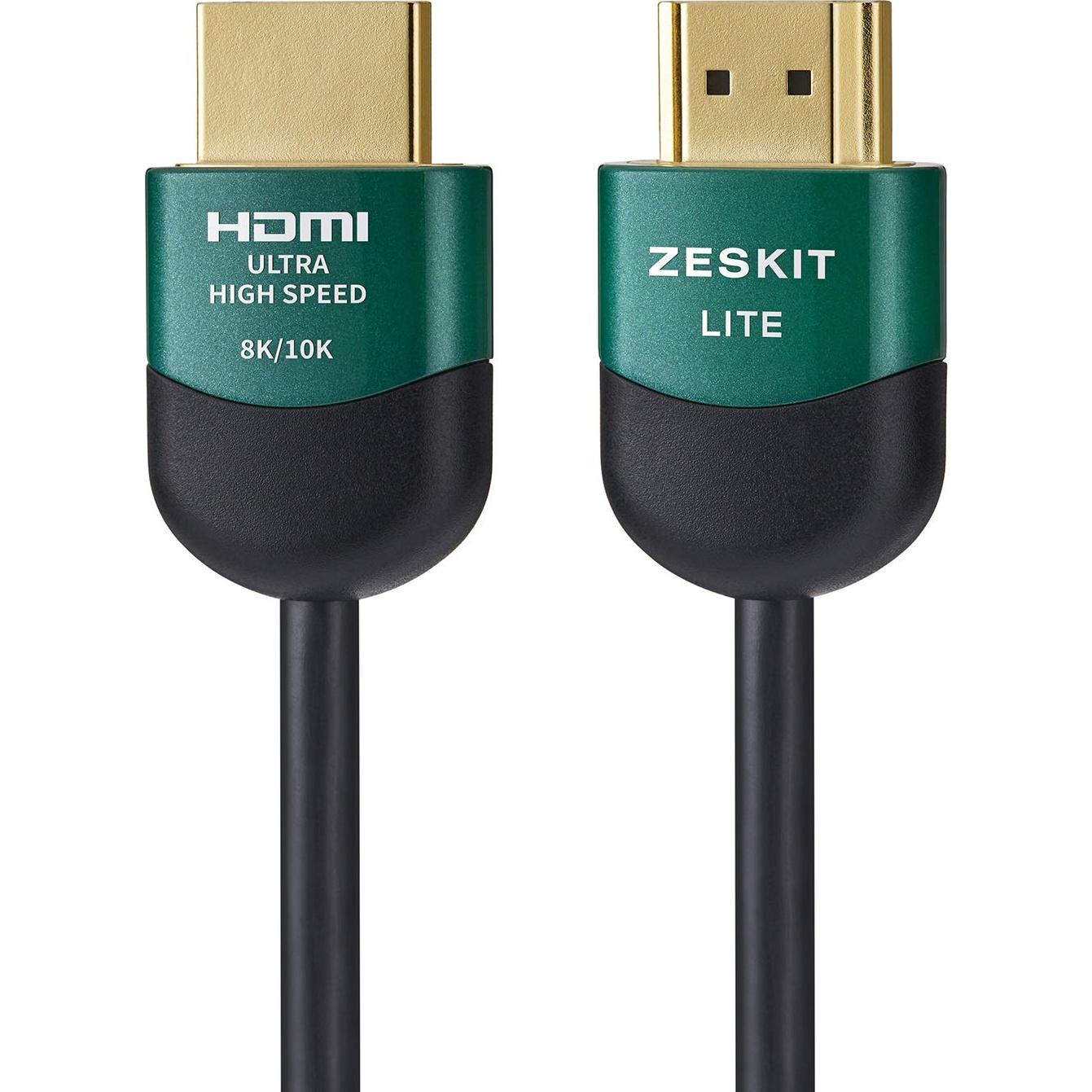 Cable HDMI Ultra Alta Velocidad Zeskit Lite 0.5m 48Gbps