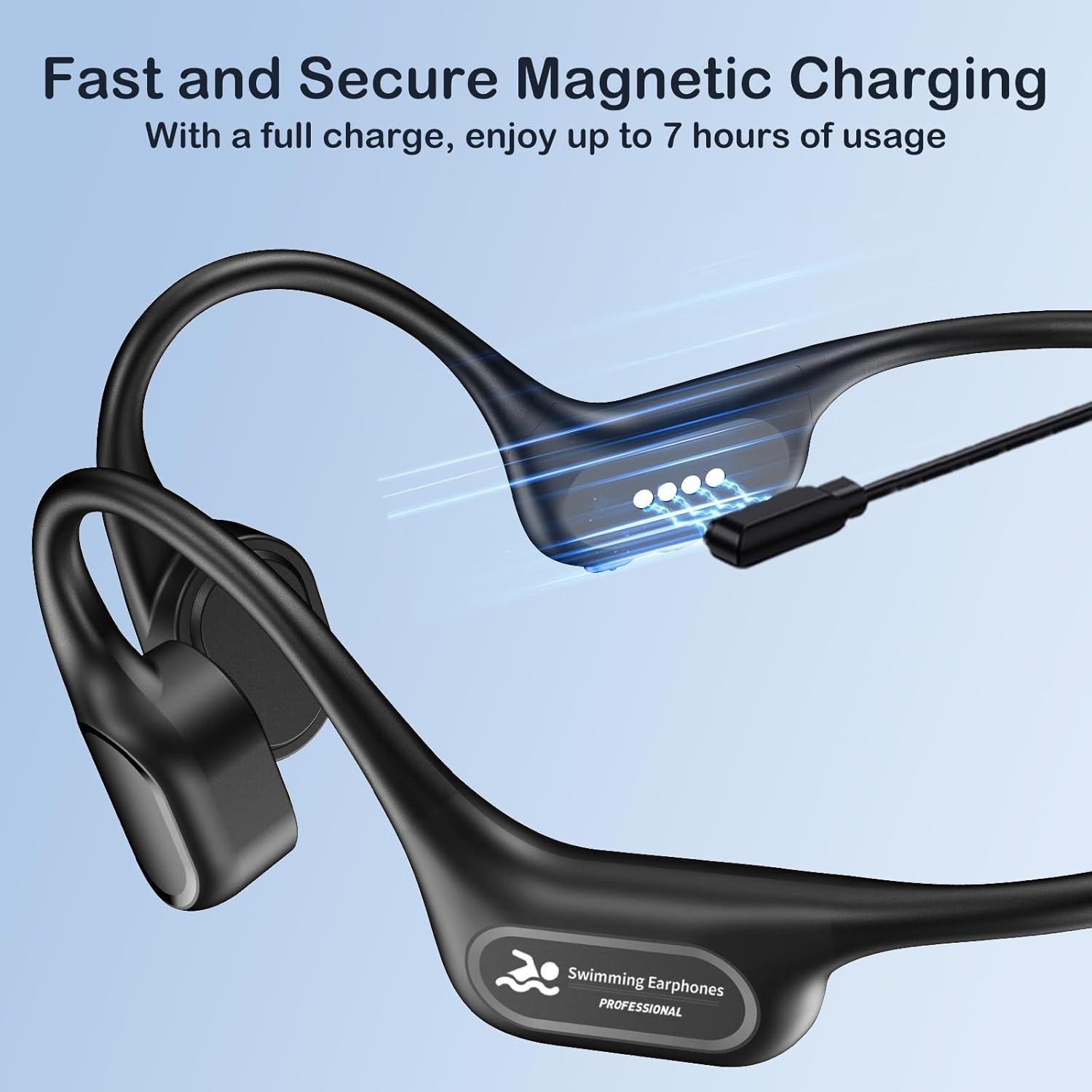 Auriculares de Conducción Ósea IP68 Hostena X26 para Nadar