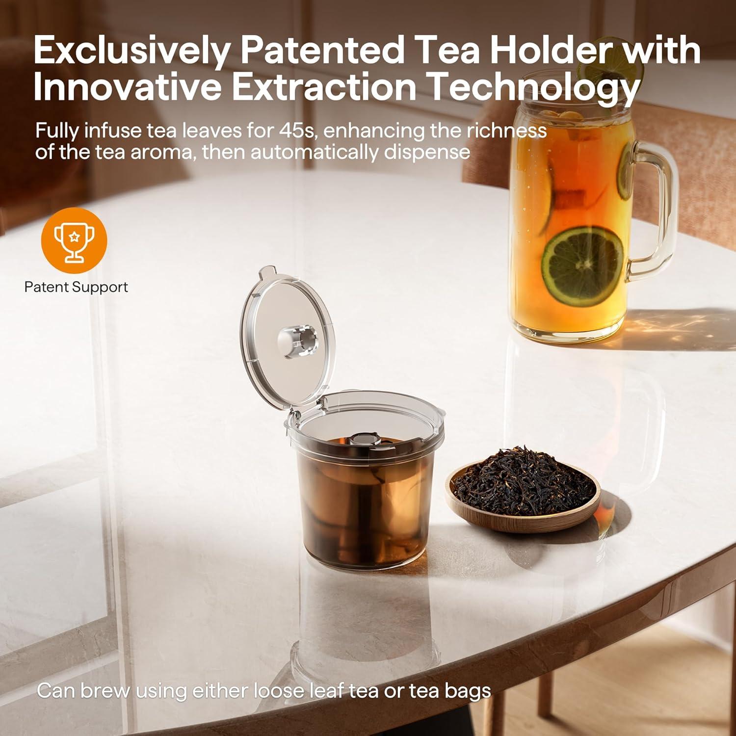 Cafetera Tastyle K320IT 4 Estilos Compacta Negra 1.25kg