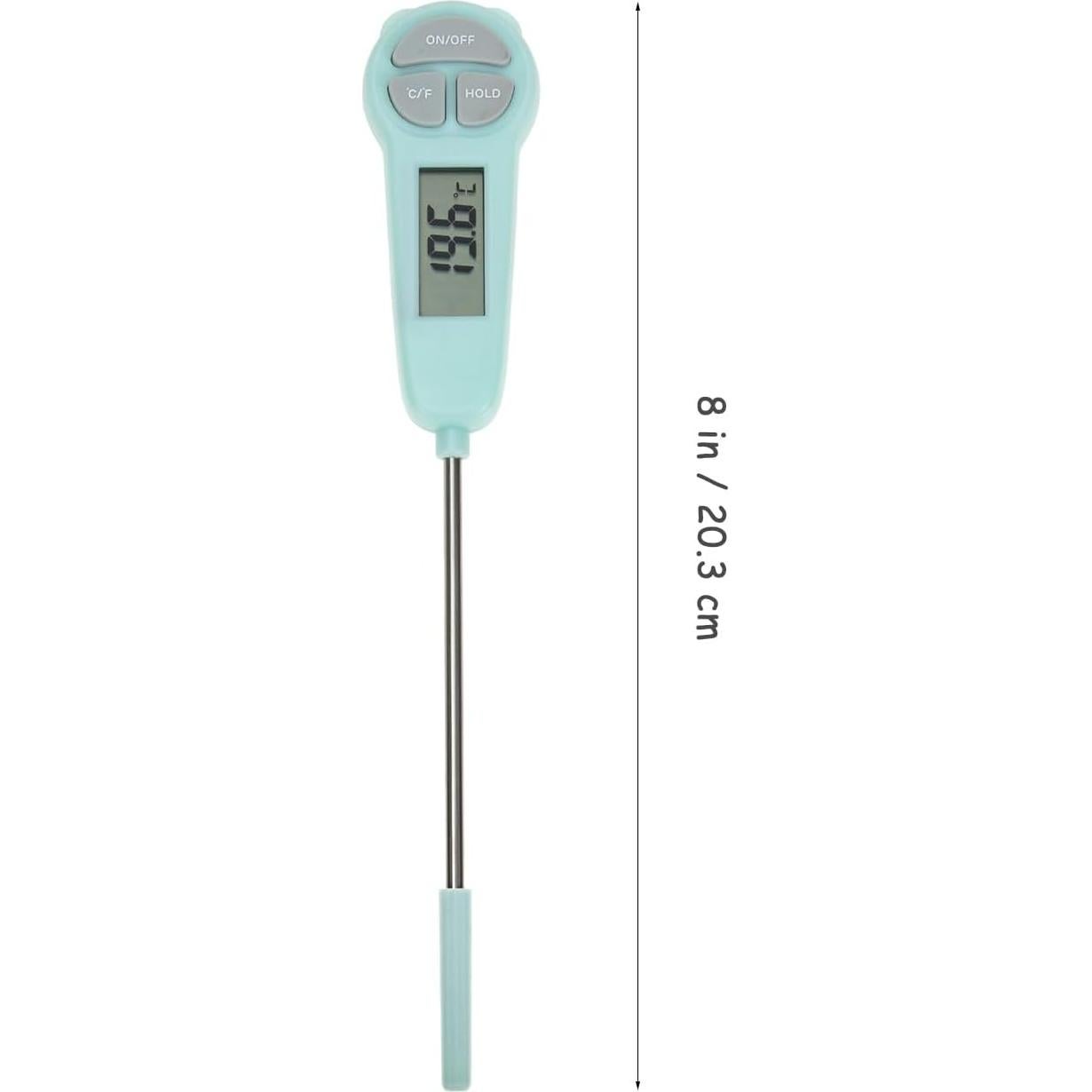 Termómetro Digital Kisangel 20.3cm LCD Reutilizable Verde