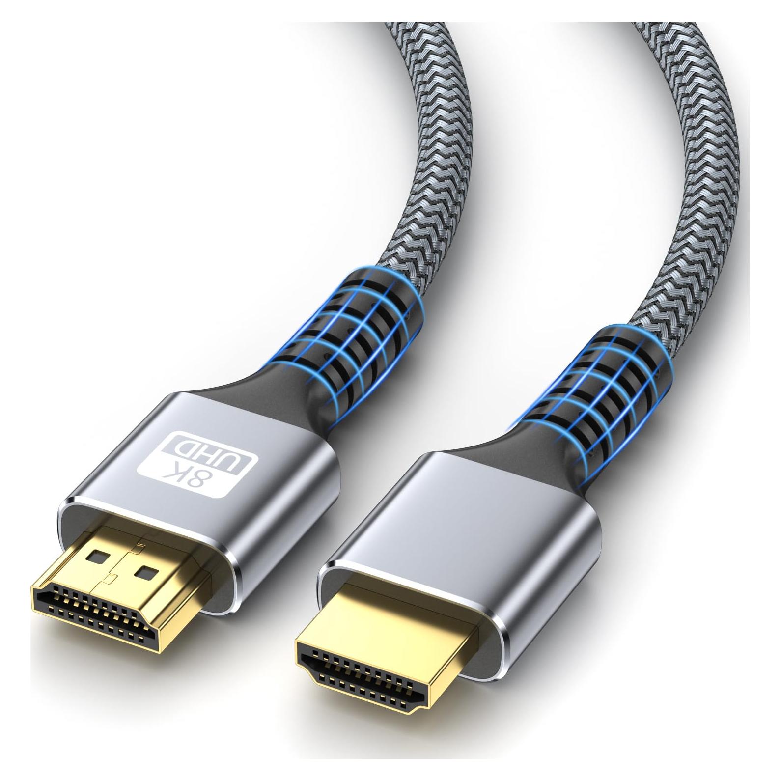 Cable HDMI 8K 2.1 Looyotul 2.01m Alta Velocidad 48Gbps