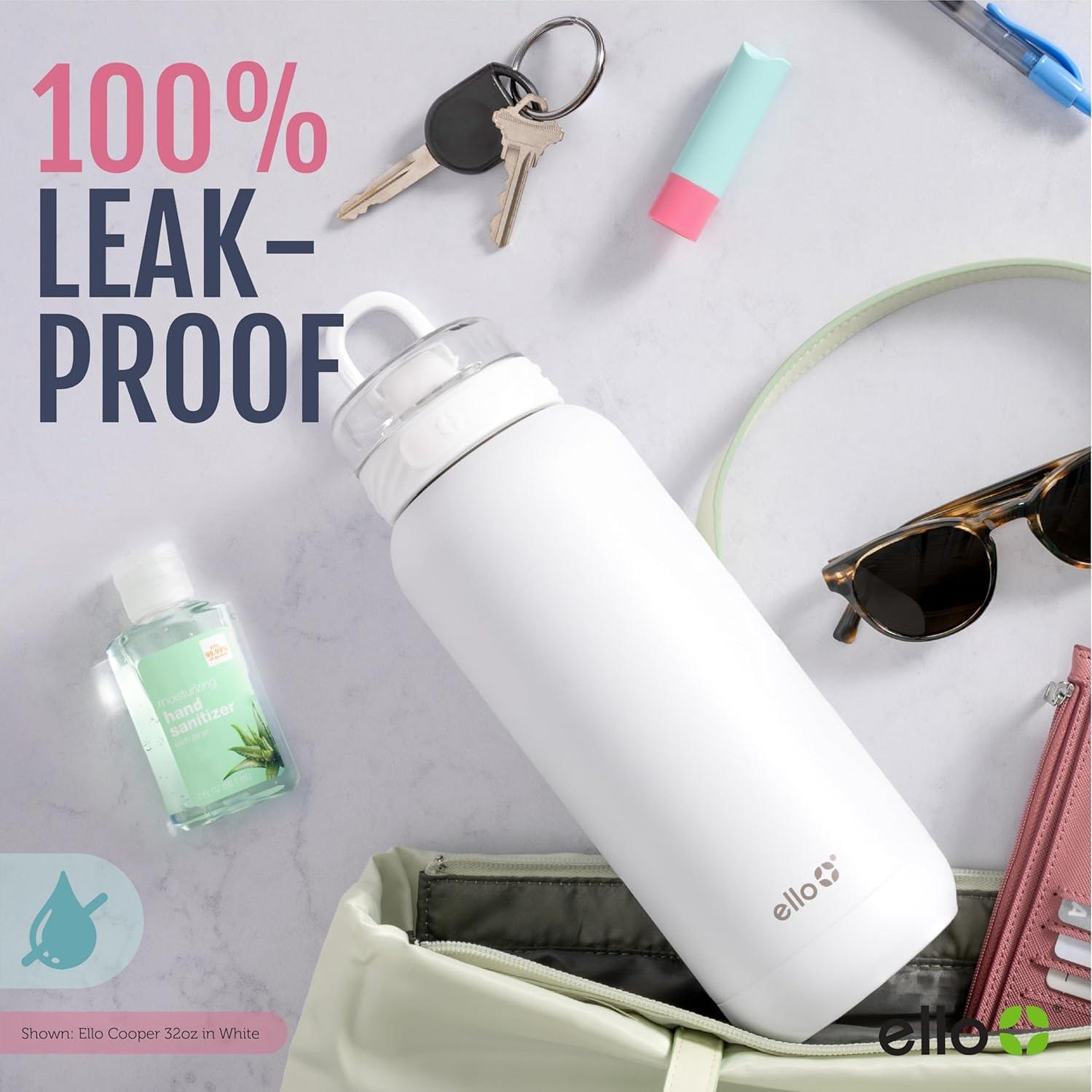 Botella de Agua Ello Cooper 32oz Acero Inoxidable Aislada