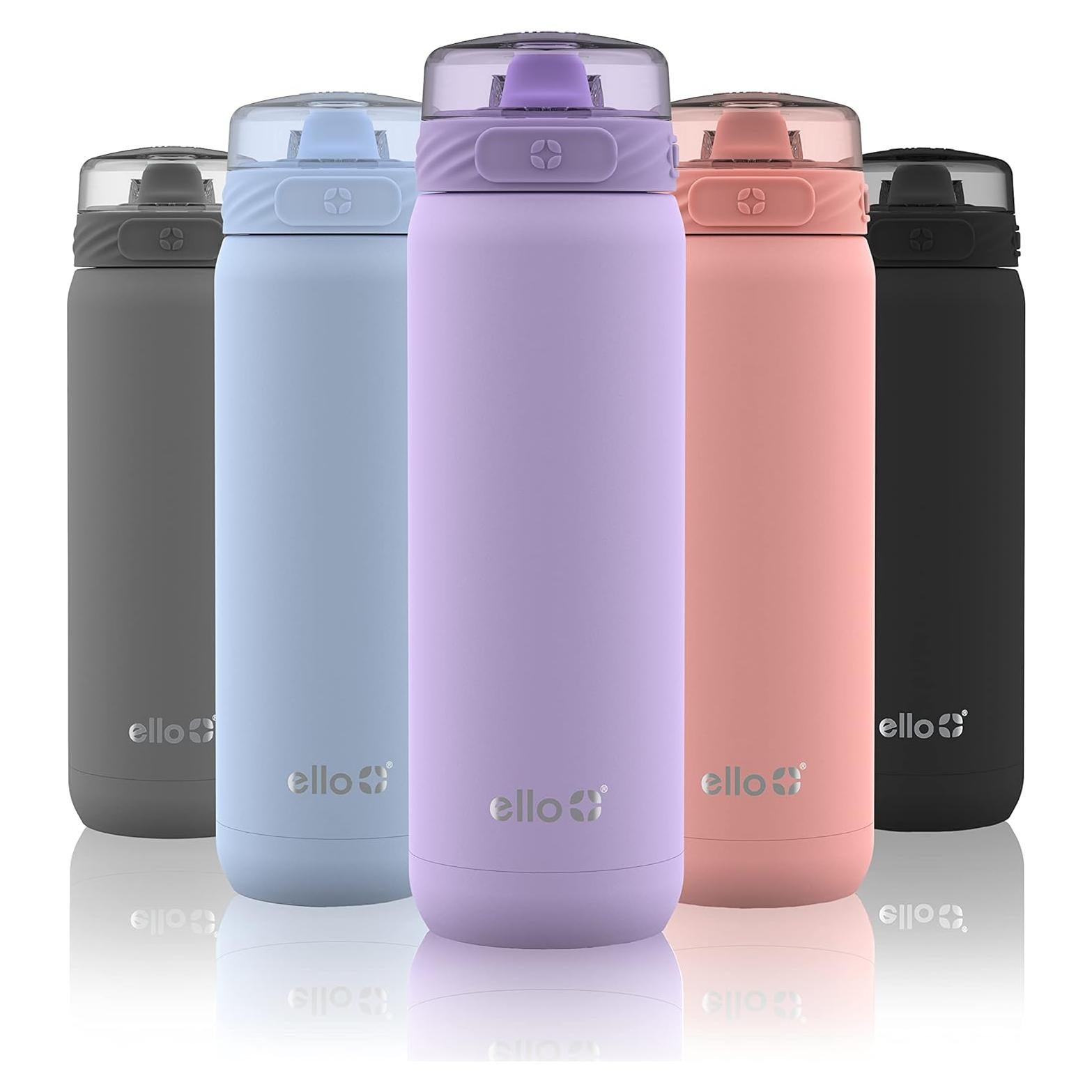 Botella de Agua Ello Cooper 650ml Acero Inoxidable Aislada