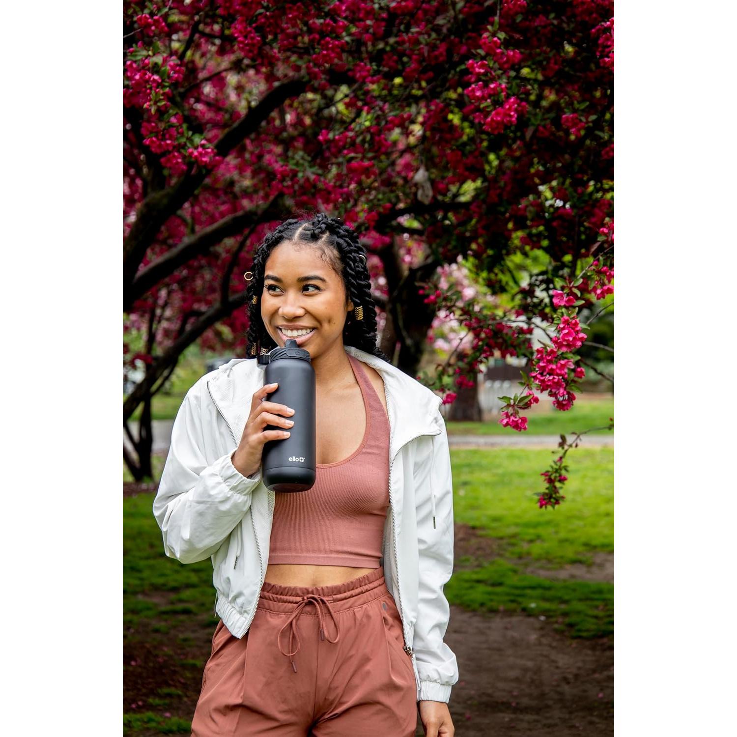 Botella de Agua Ello Cooper 946ml Acero Inoxidable Aislada