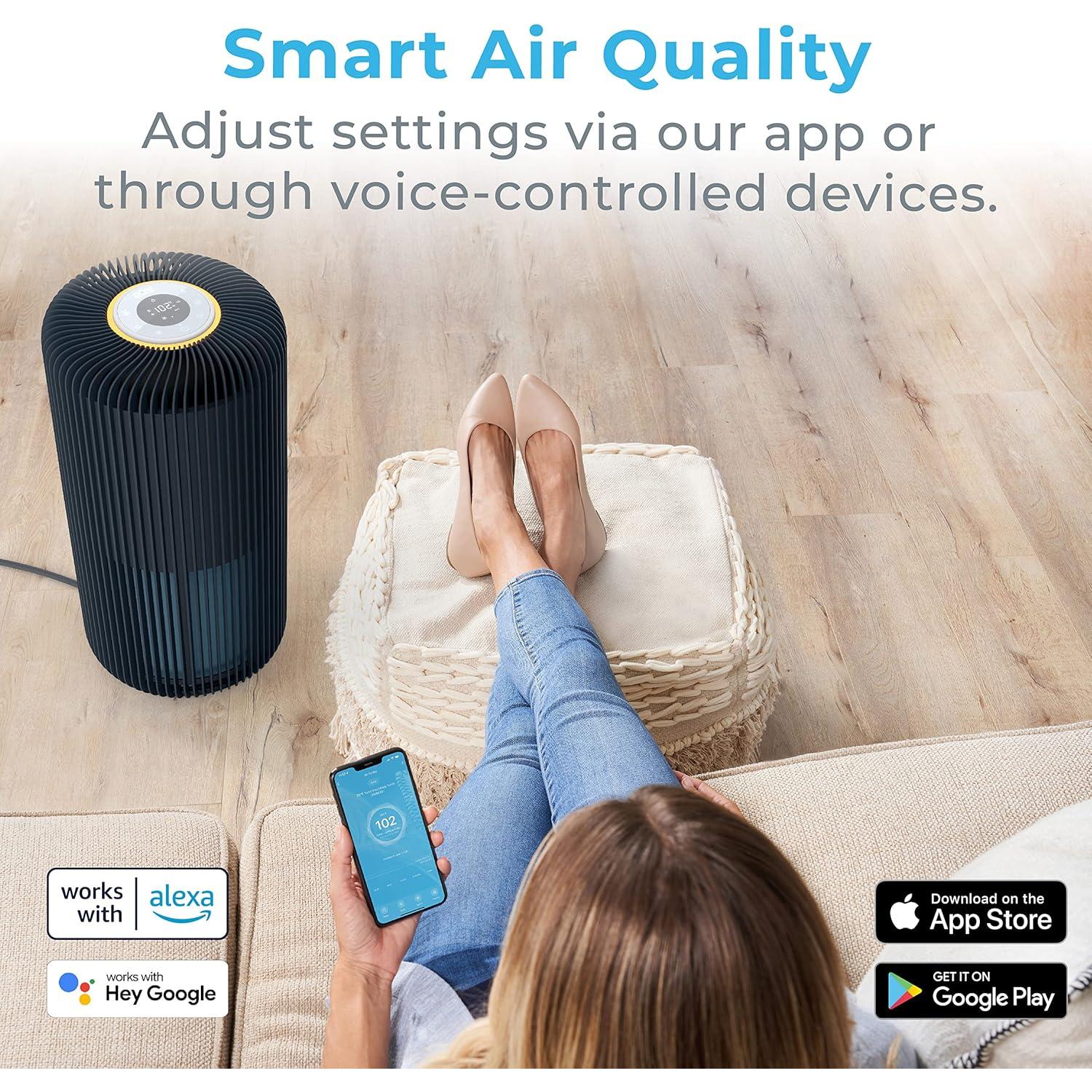 Purificador de Aire Pure Enrichment PureZone Turbo 5 Etapas - Grafito