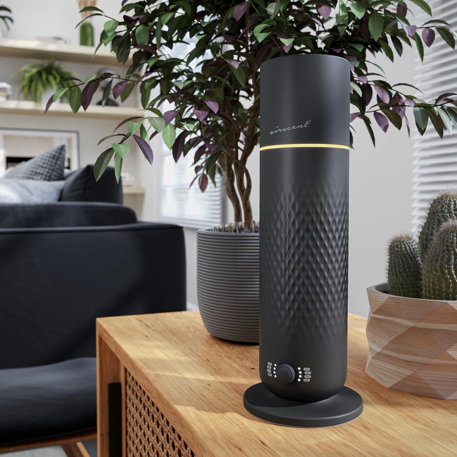 Difusor de Aromas Sin Agua AirScent 120 ml Negro