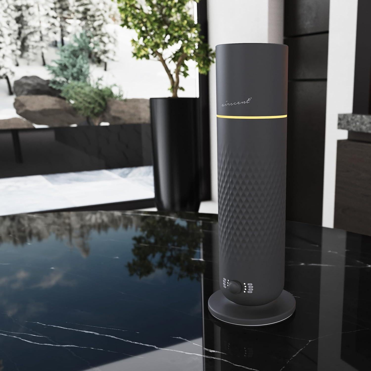 Difusor de Aromas Sin Agua AirScent 120 ml Negro