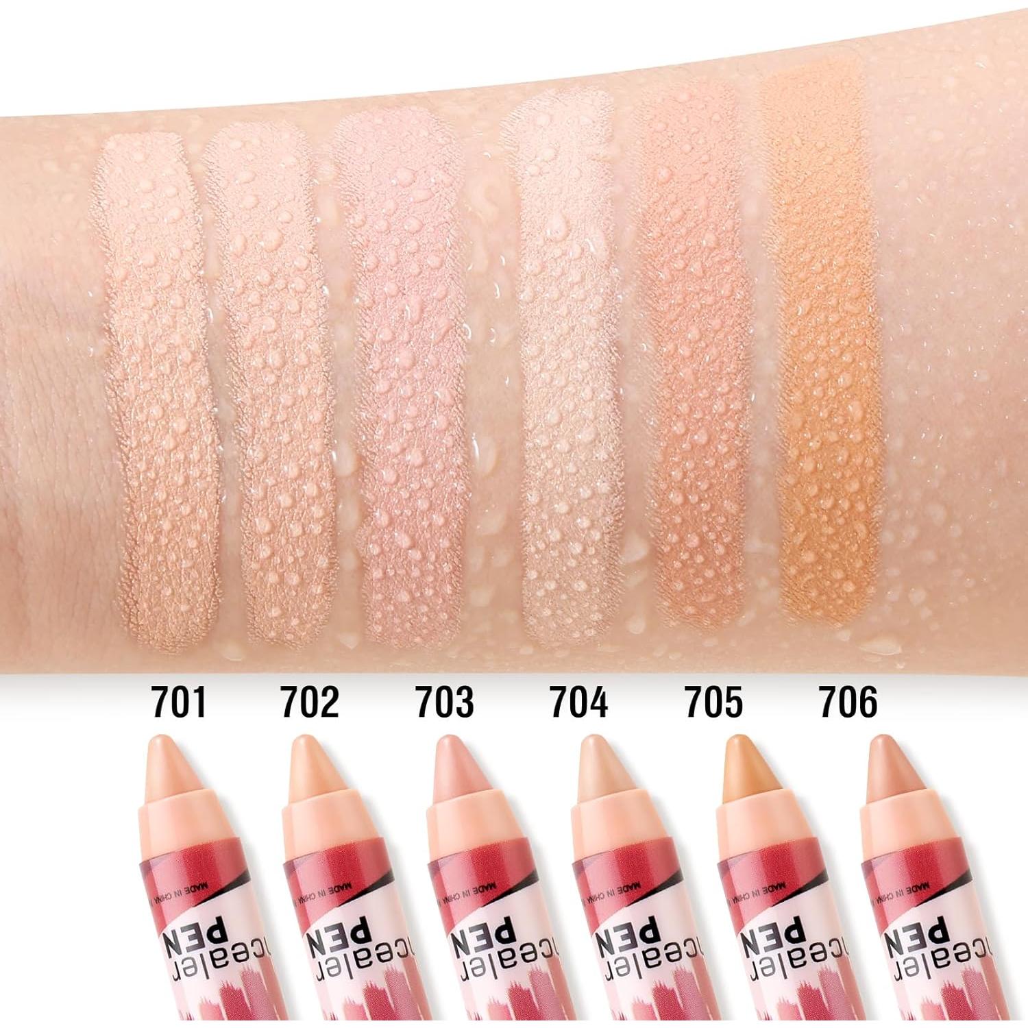 Set de 3 Lápices Correctores Boobeen - Mate Impermeable