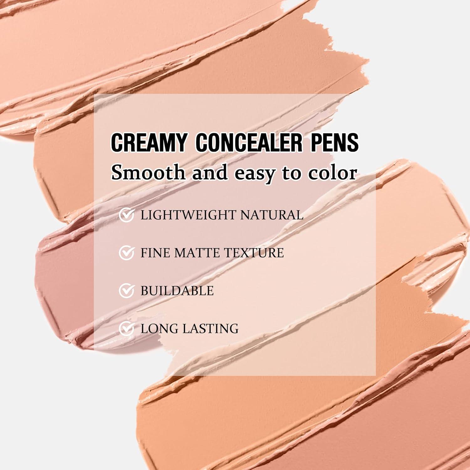 Set de 3 Lápices Correctores Boobeen - Mate Impermeable