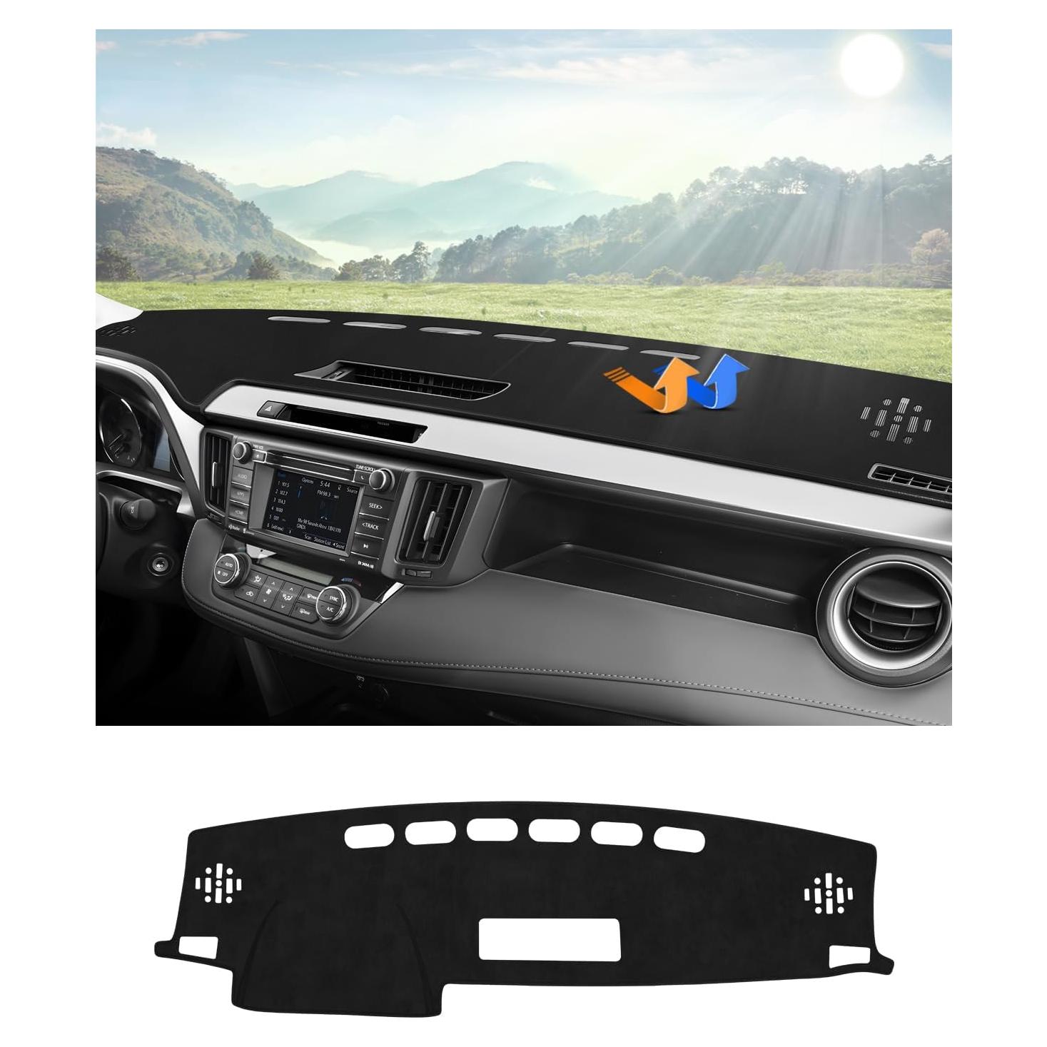 Cubierta de tablero Cartist para Toyota RAV4 2013-2018 Antideslizante