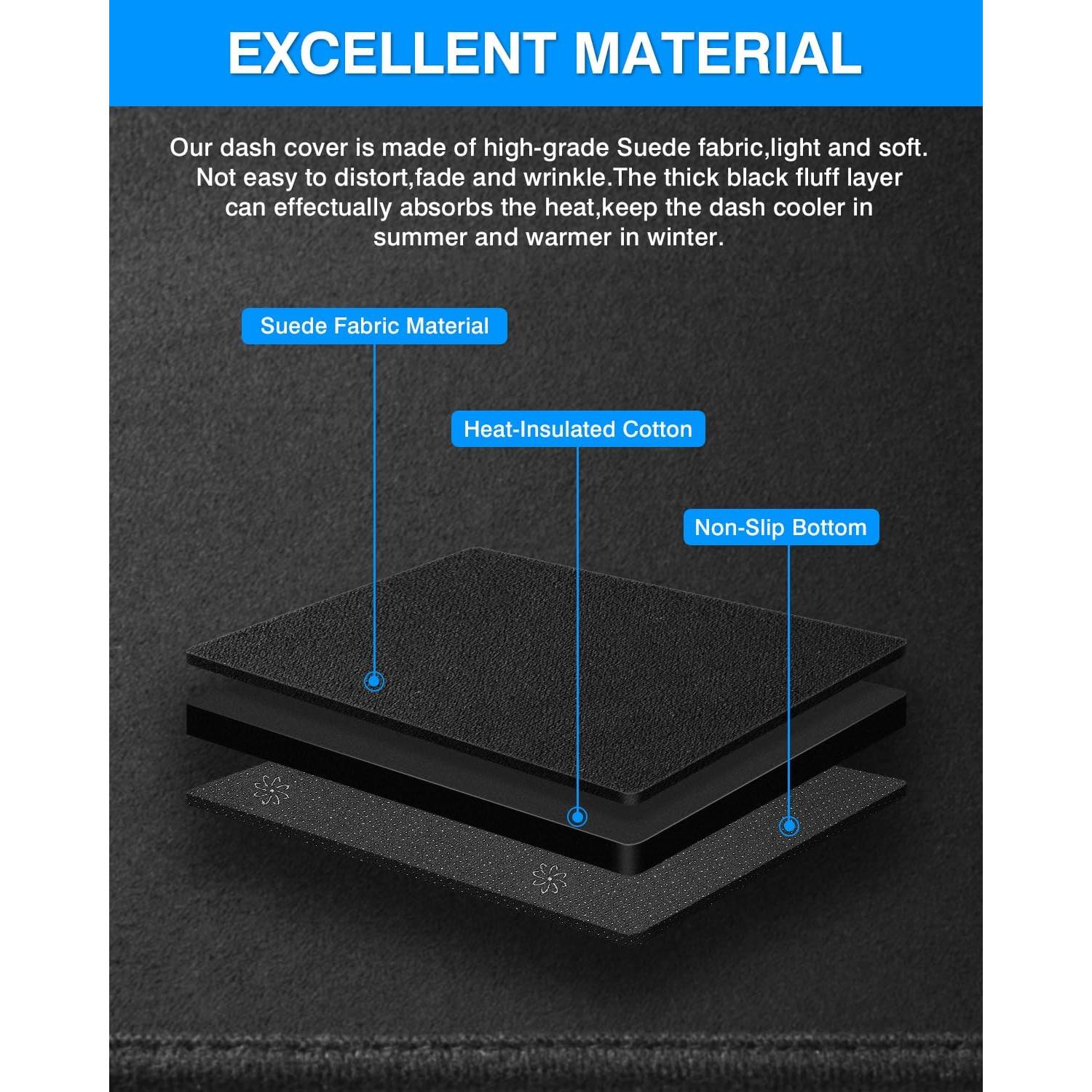 Cubierta de tablero Cartist para Toyota RAV4 2013-2018 Antideslizante
