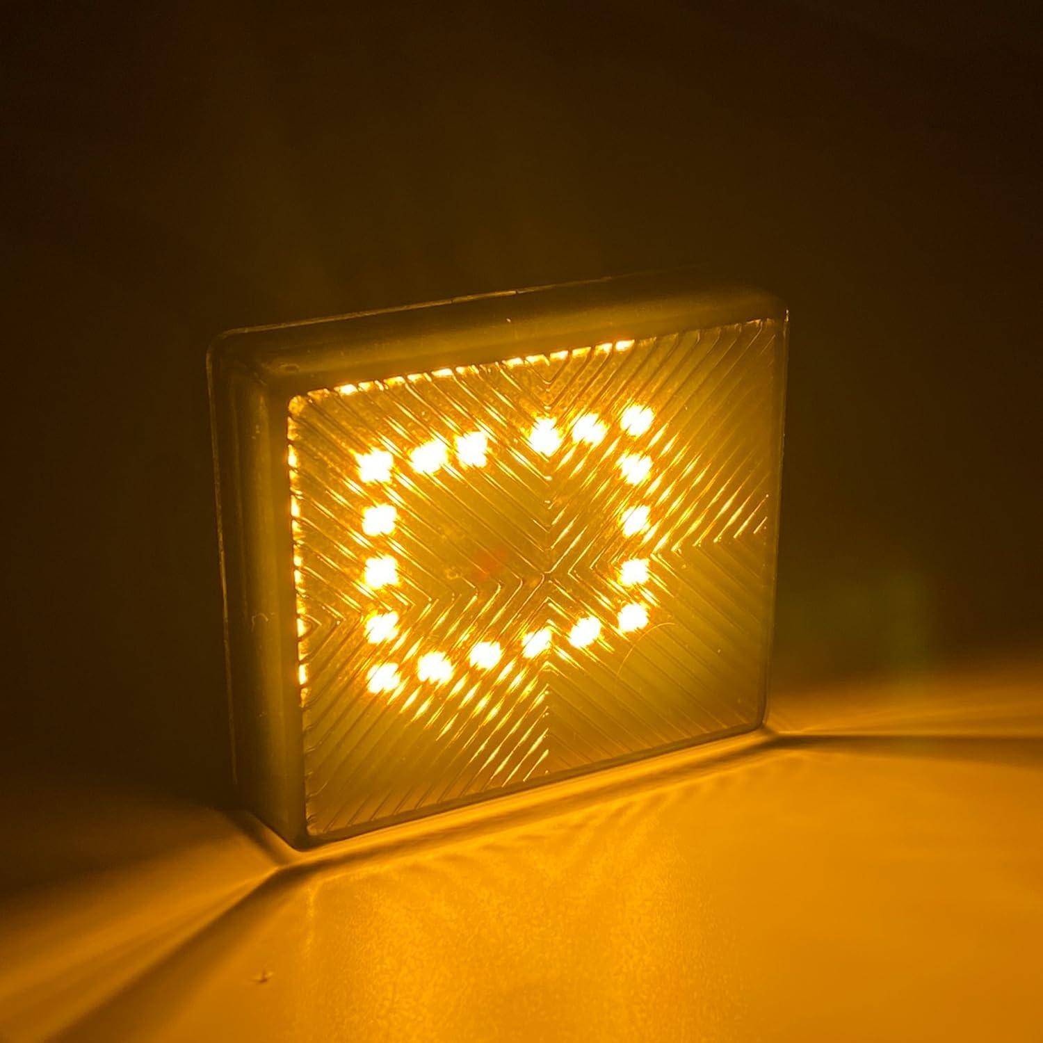 Kit de Iluminación LED Ámbar para Grilla Toyota Land Cruiser Prado 2024 2025