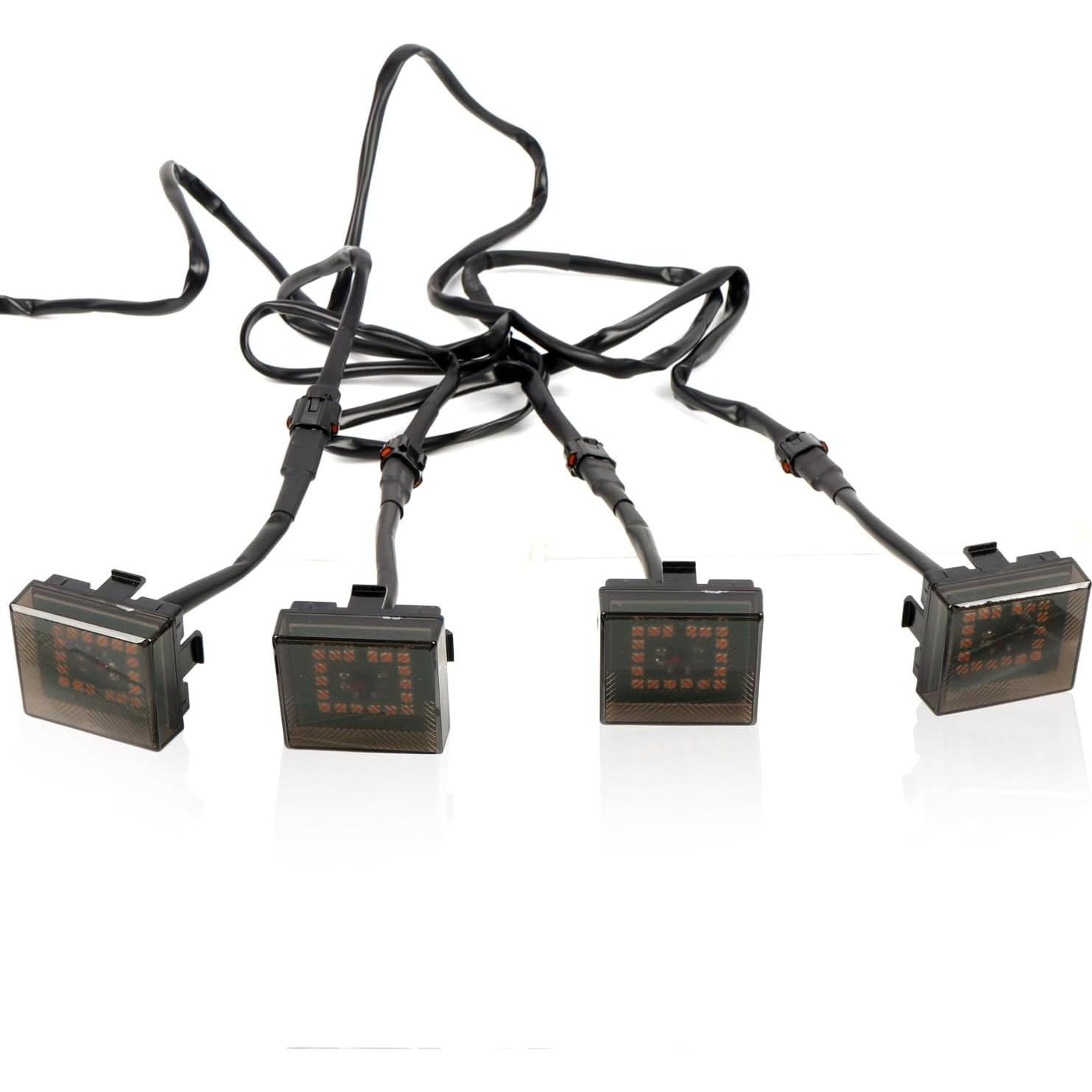 Kit de Iluminación LED Ámbar para Grilla Toyota Land Cruiser Prado 2024 2025