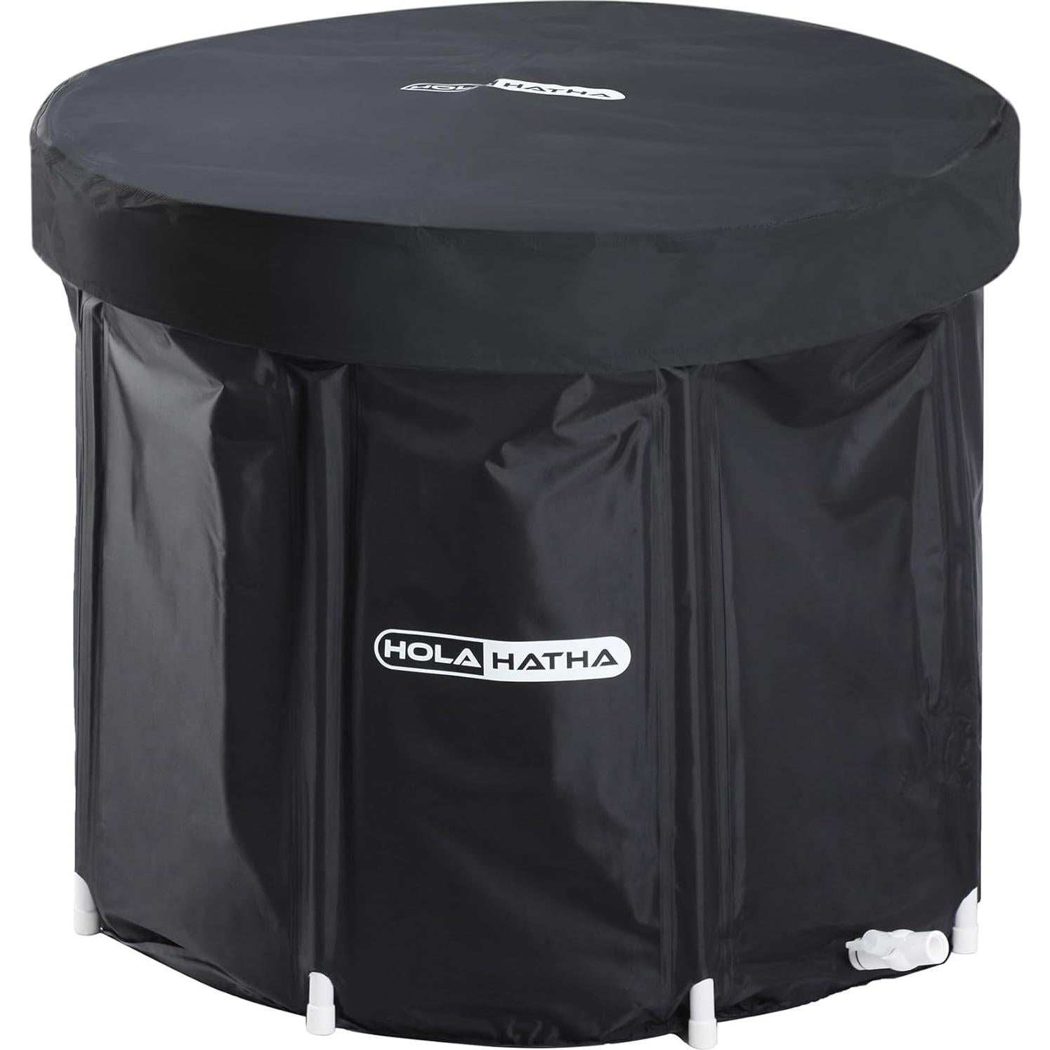 Bañera de Hielo HolaHatha 454.6L Portátil con Tapa