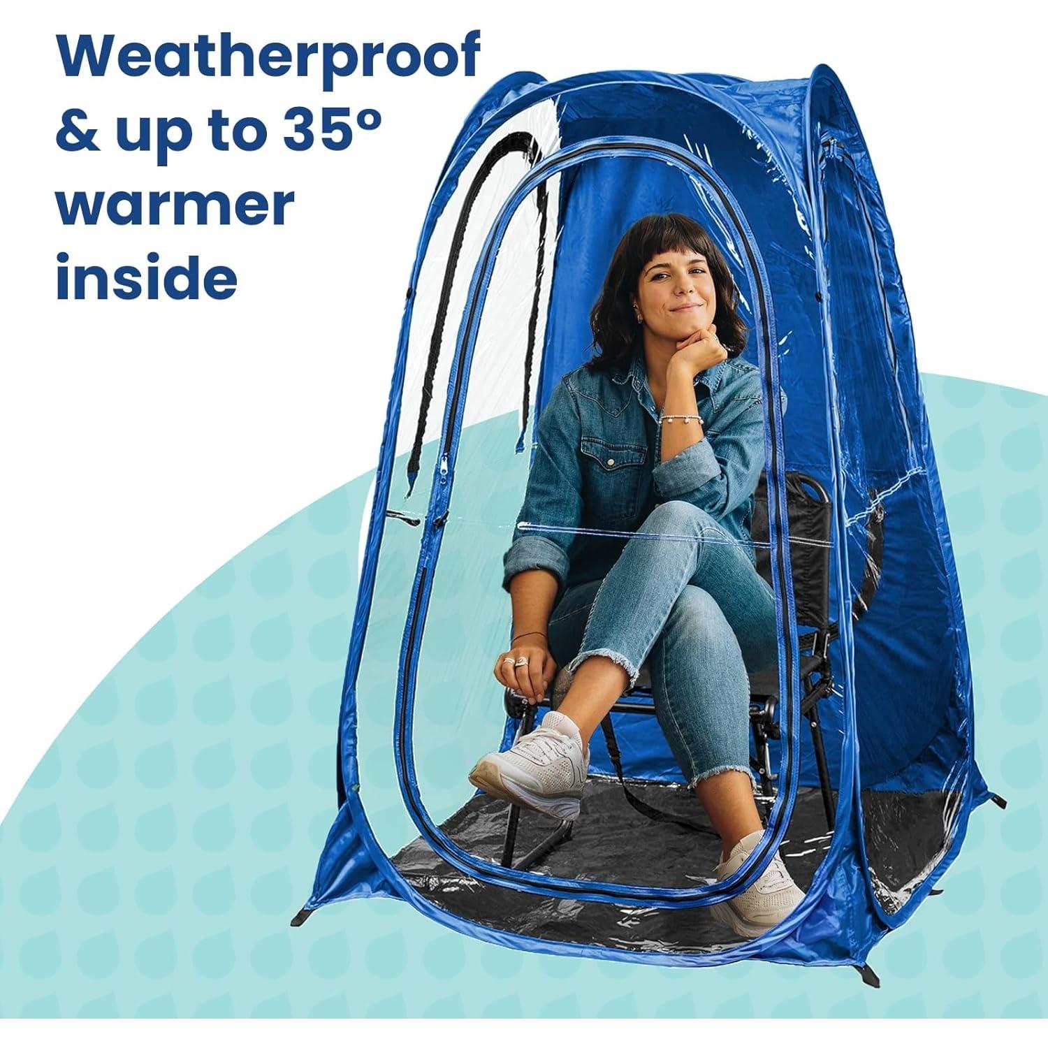 Pod Clima Under The Weather Azul para 1 Persona