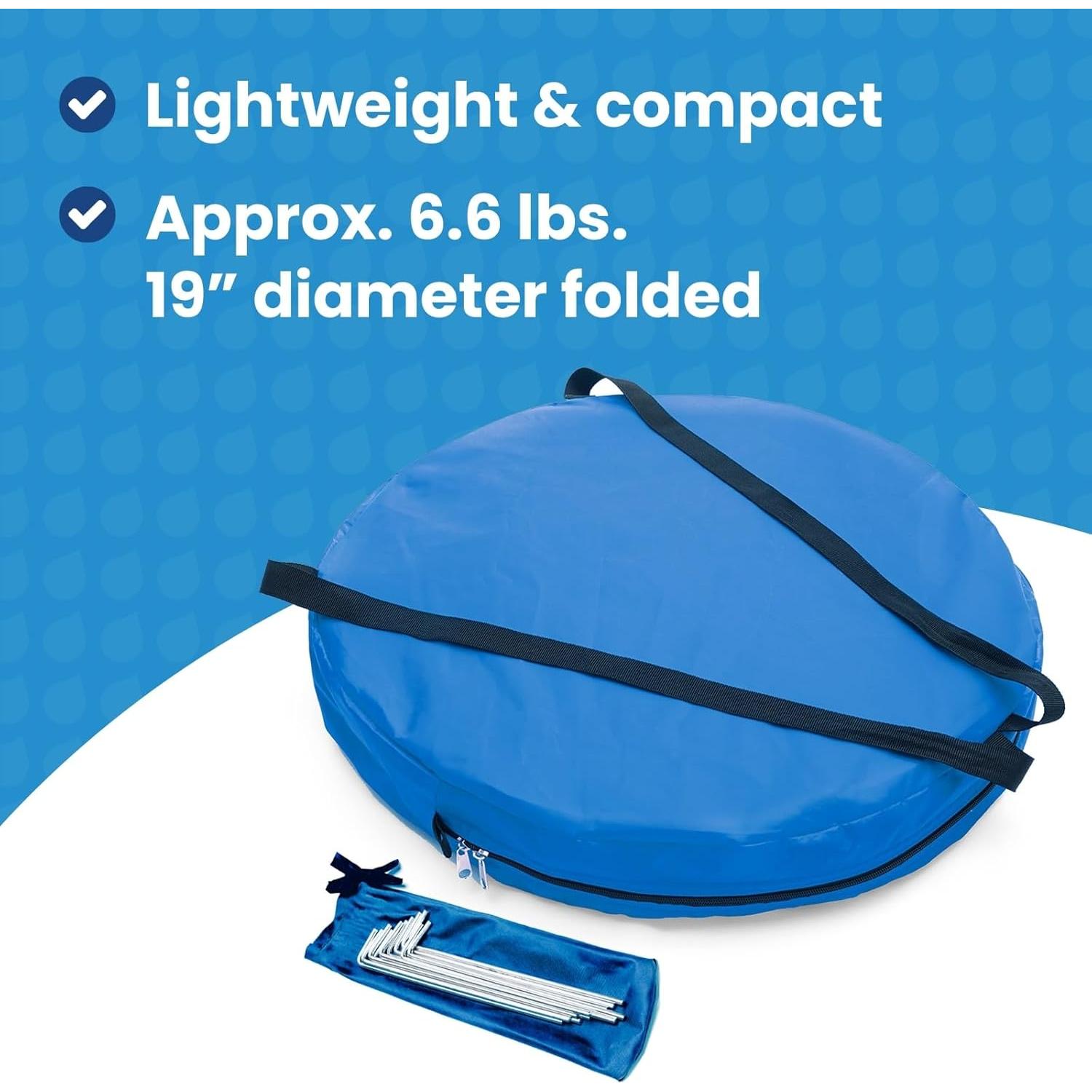 Pod Clima Under The Weather Azul para 1 Persona