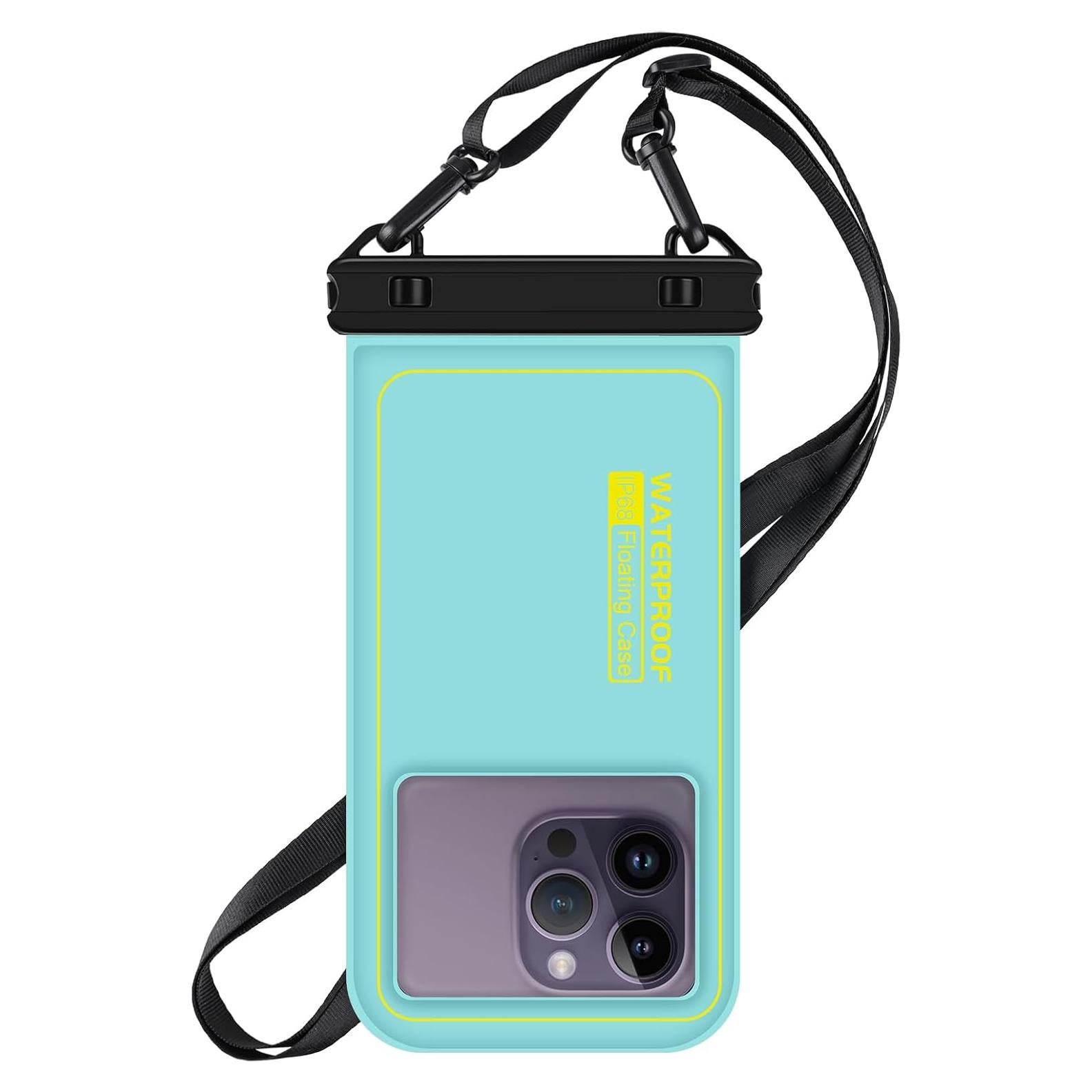 Funda impermeable flotante Razobws para teléfonos hasta 6.7''