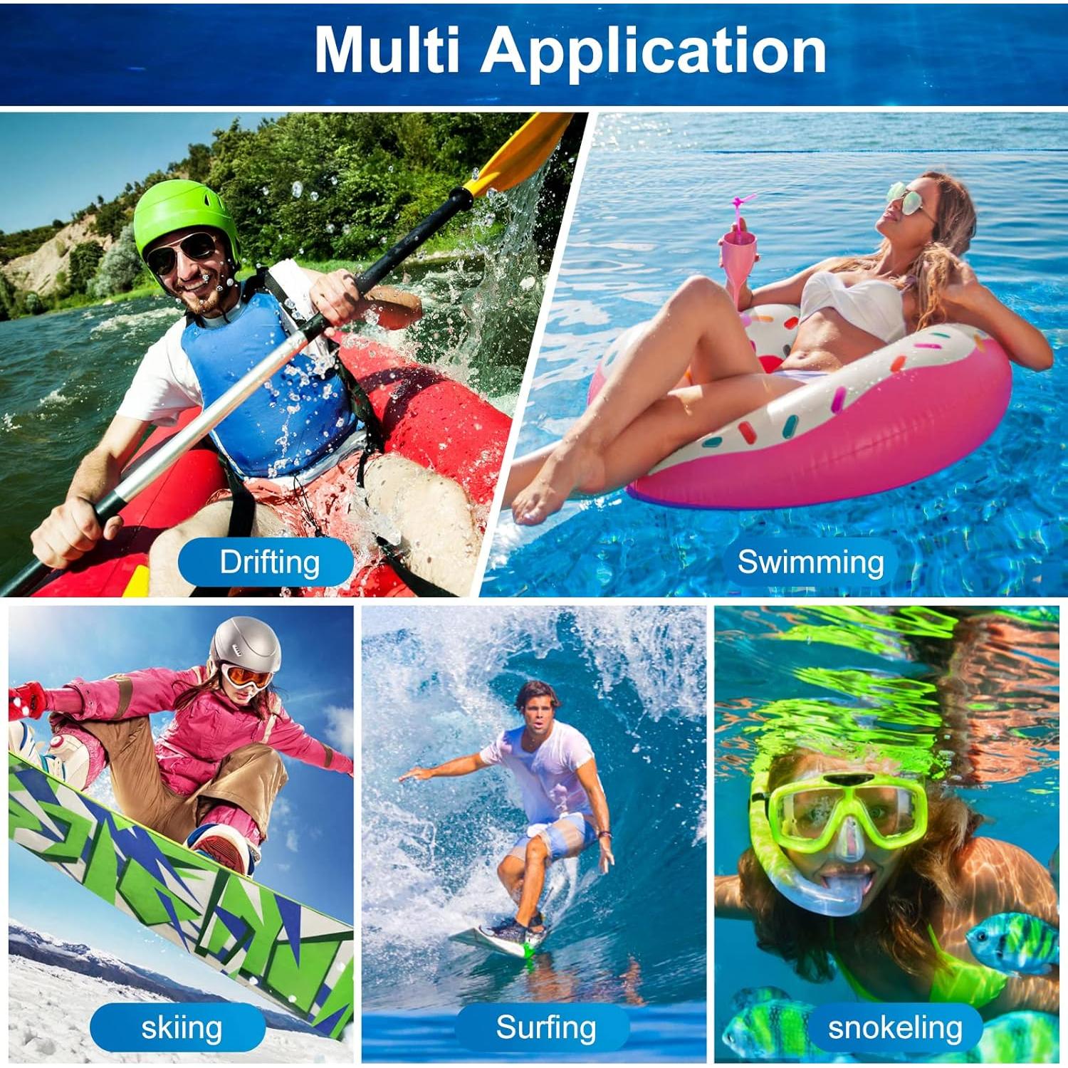 Funda impermeable flotante Razobws para teléfonos hasta 6.7''