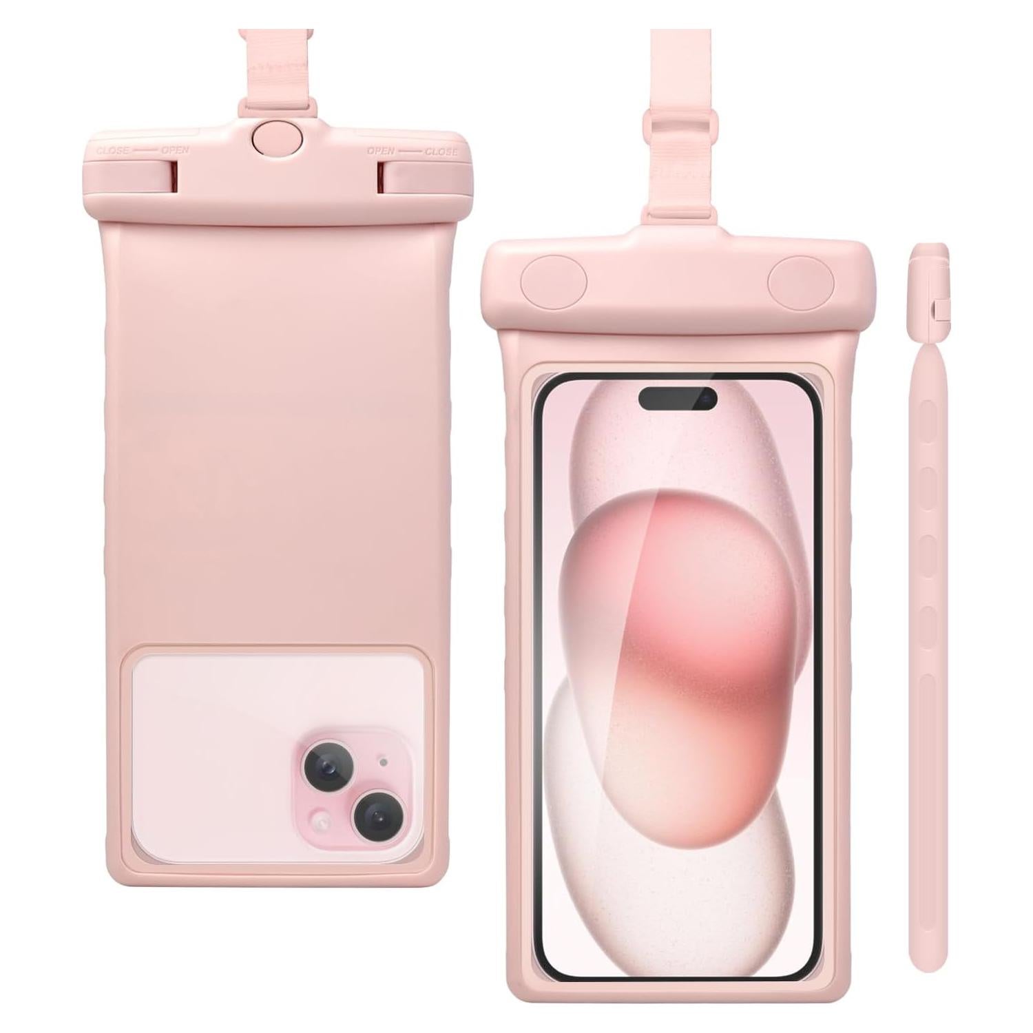 Wellhouse Funda Impermeable 3D para Teléfono hasta 7" - Rosa